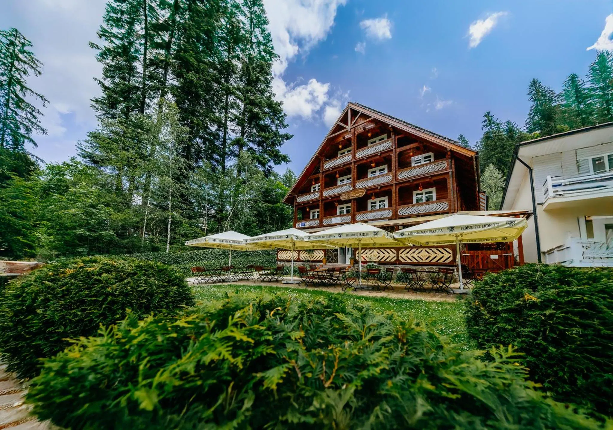 Property building in Pensiunea Vanatorul