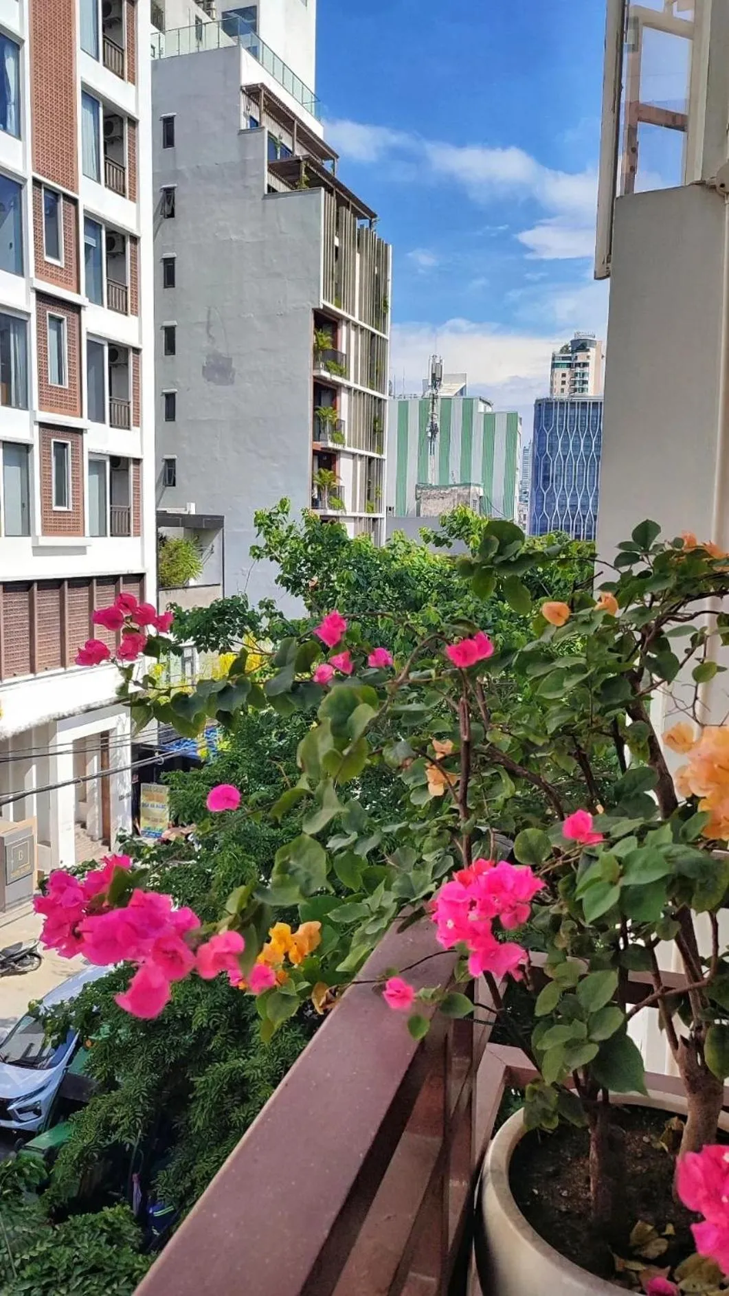 Balcony/Terrace in Thanh Hiền HB Hotel