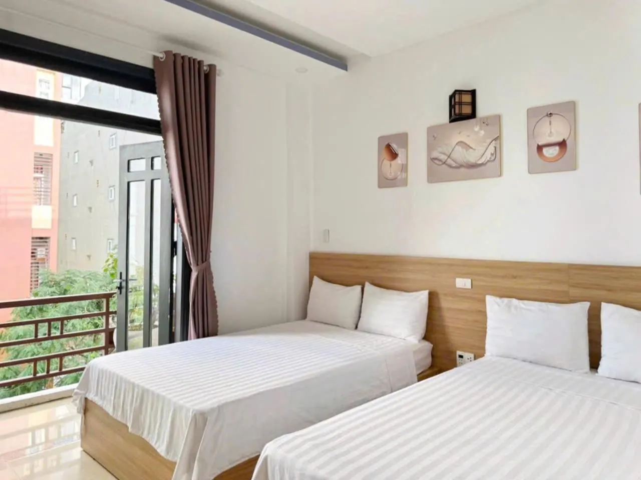 Bed in Thanh Hiền HB Hotel