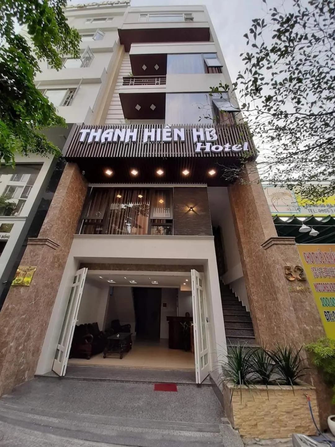 Property building in Thanh Hiền HB Hotel