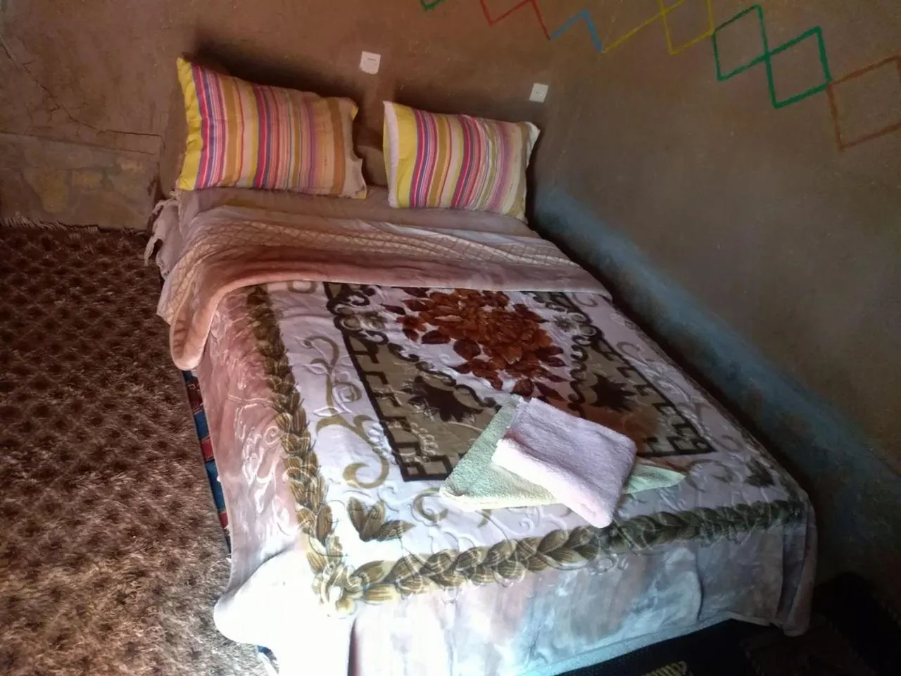 Bed in Auberge Amazigh