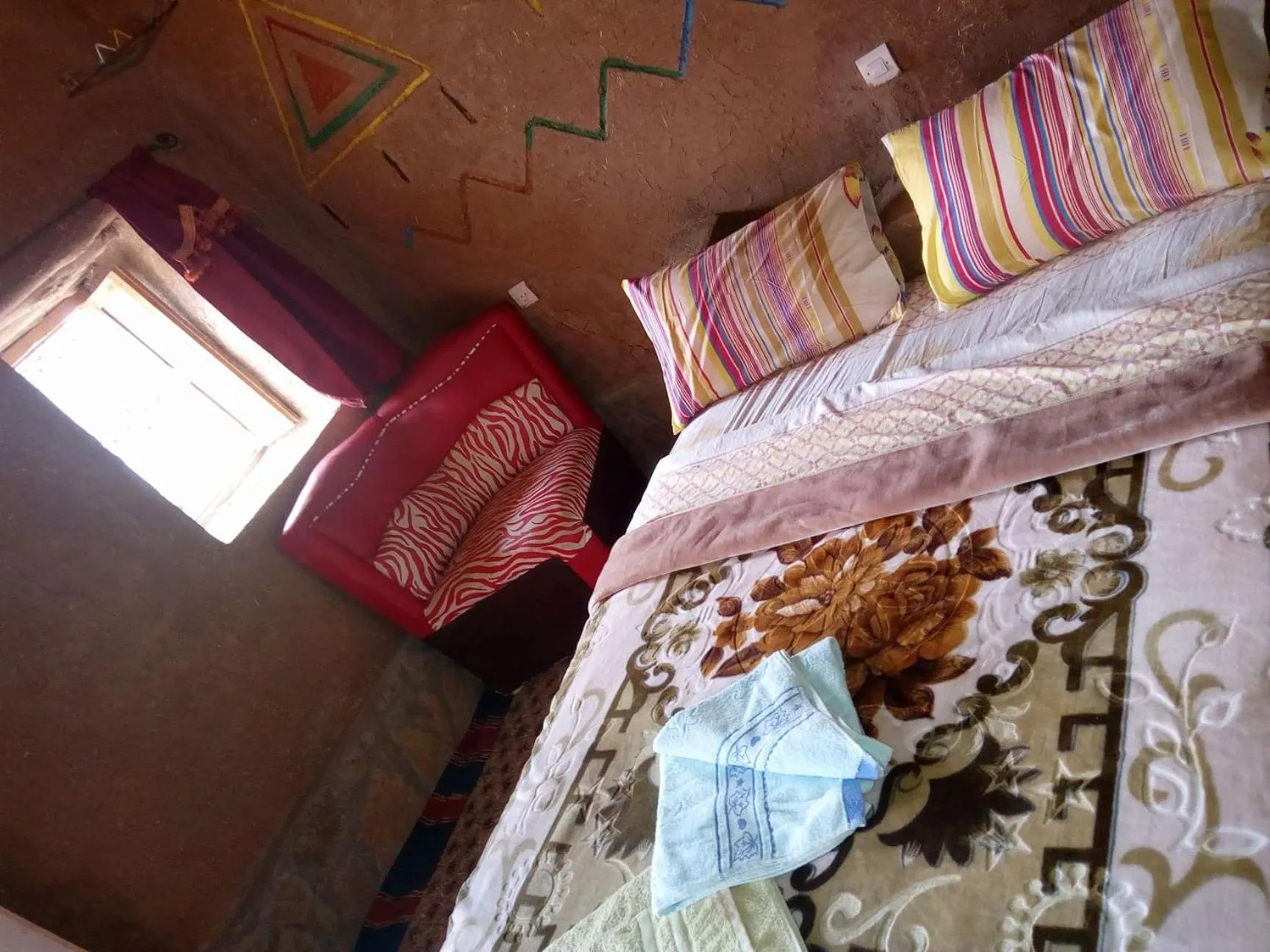 Bed in Auberge Amazigh
