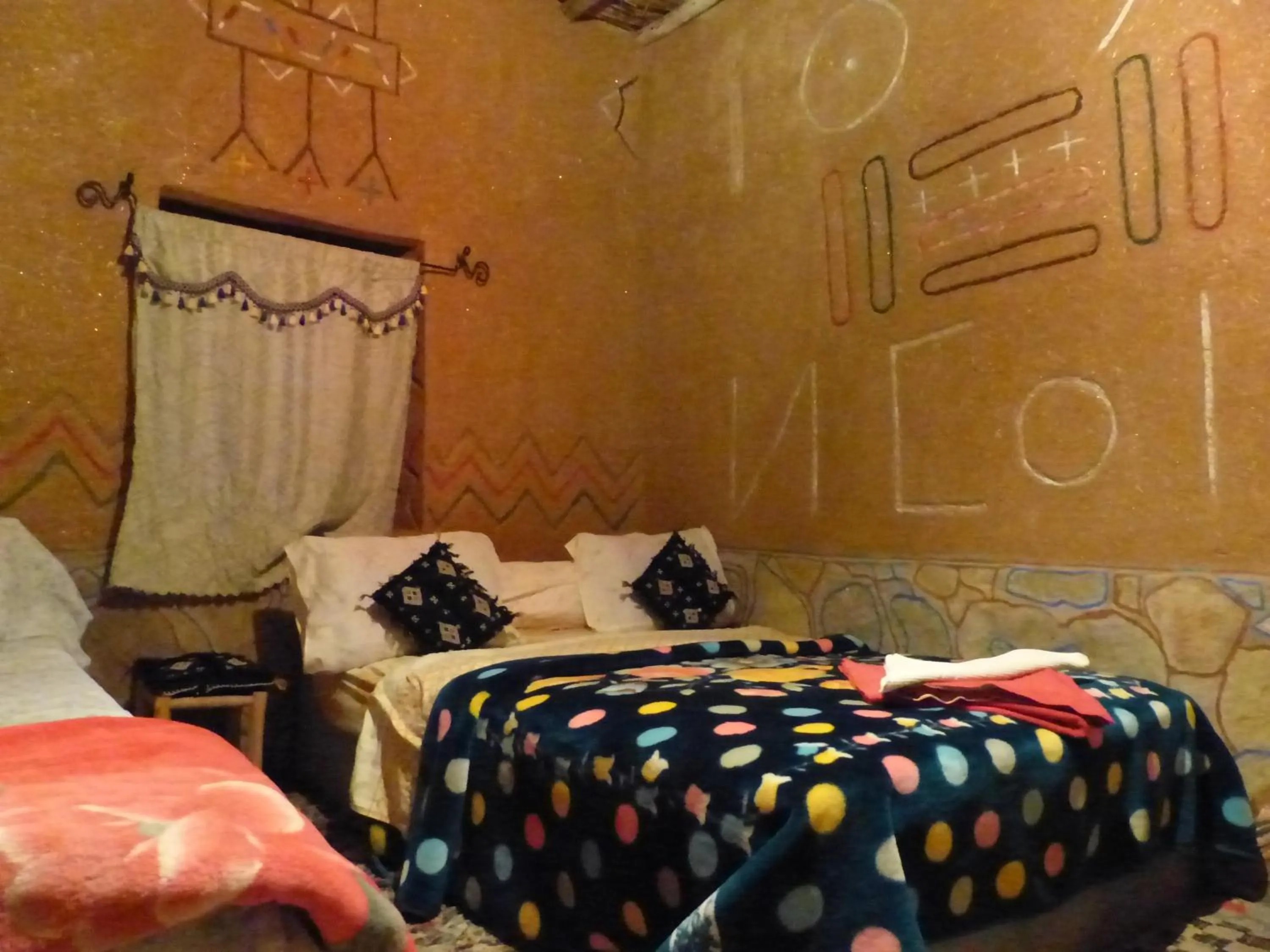 Bed in Auberge Amazigh