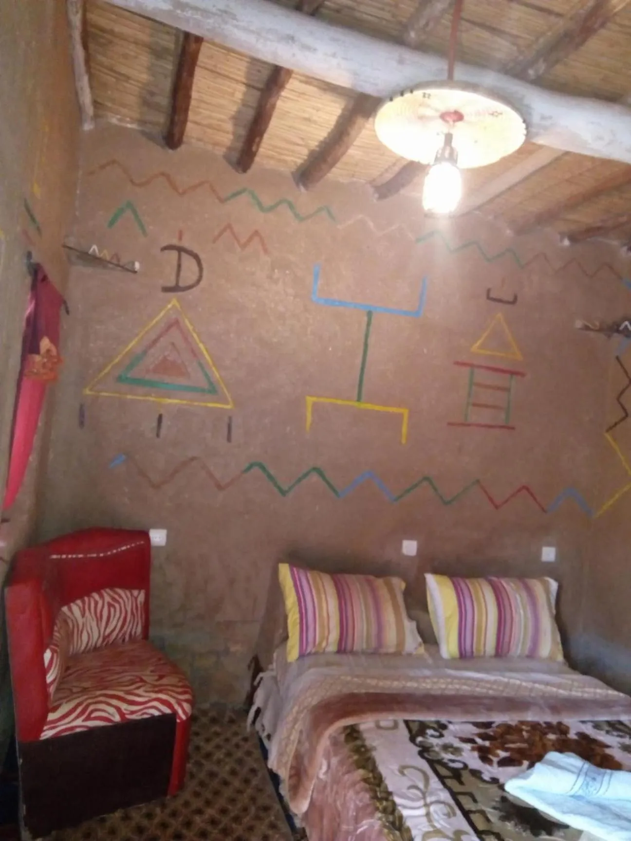 Bed in Auberge Amazigh