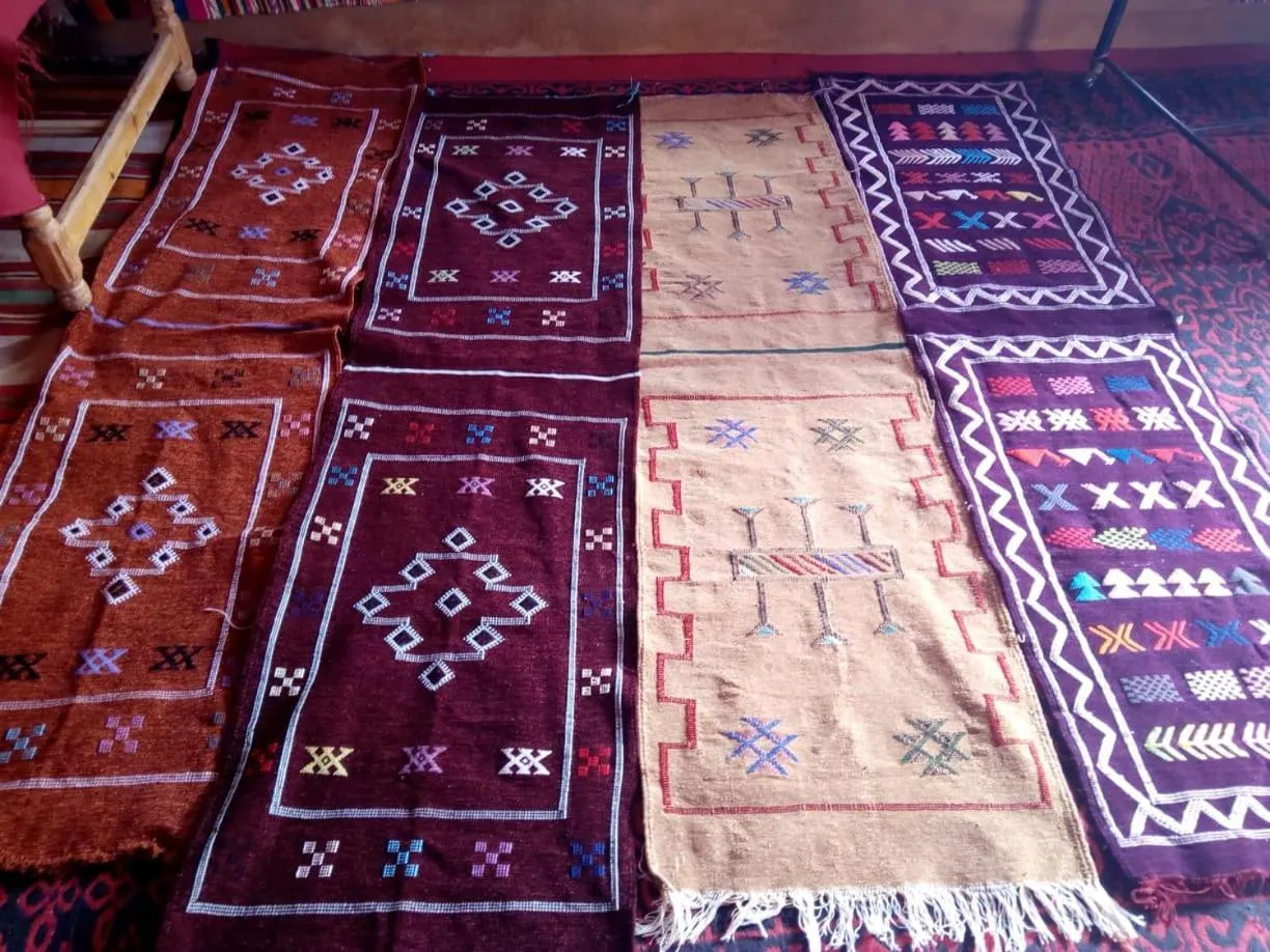 Decorative detail in Auberge Amazigh