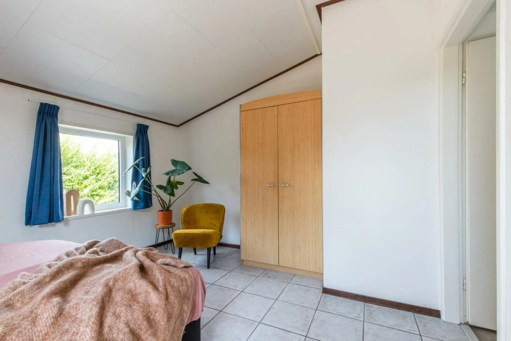 Bed in Camping de Brem
