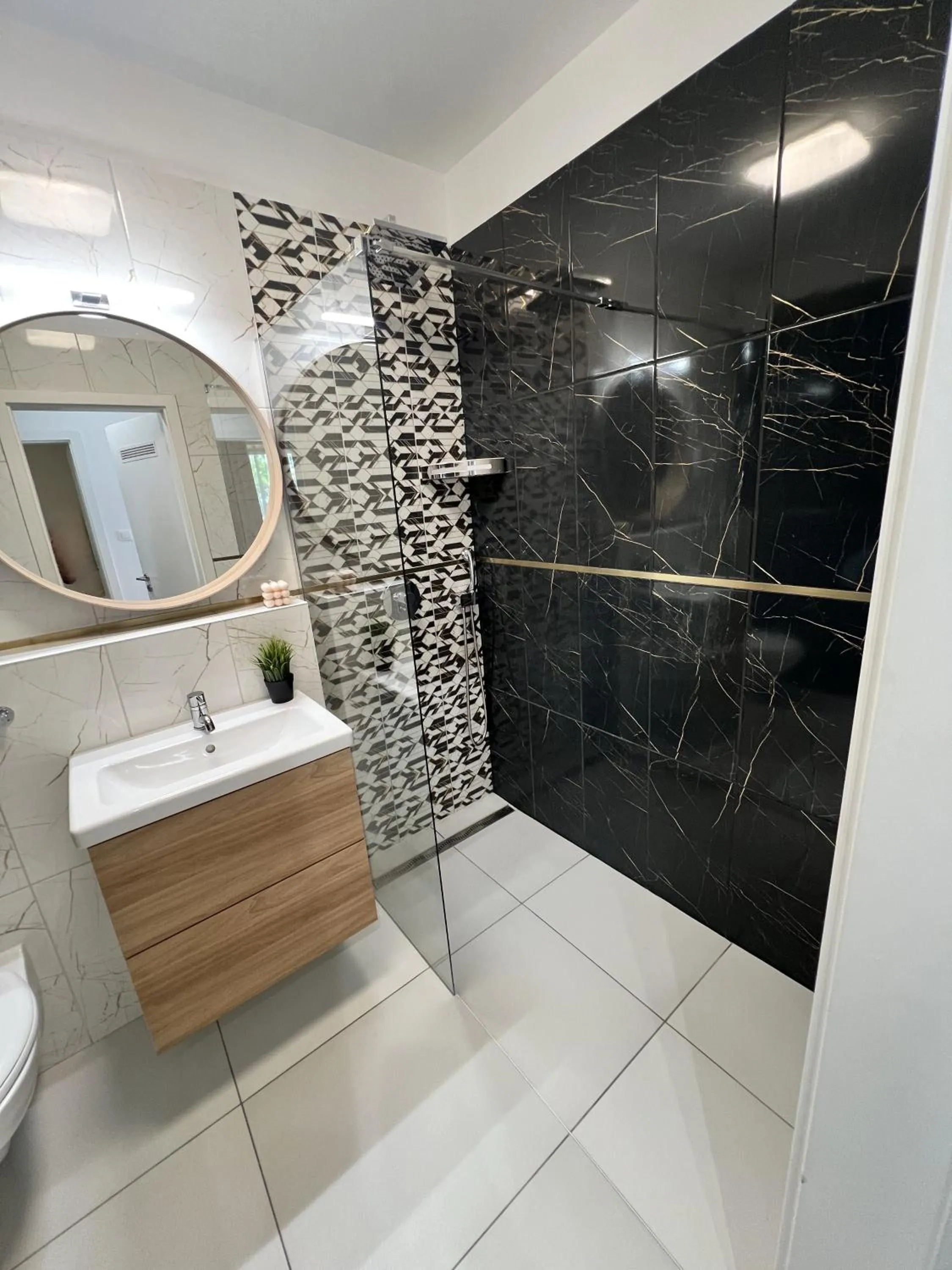 Shower in Maple Tree Budget Apartments