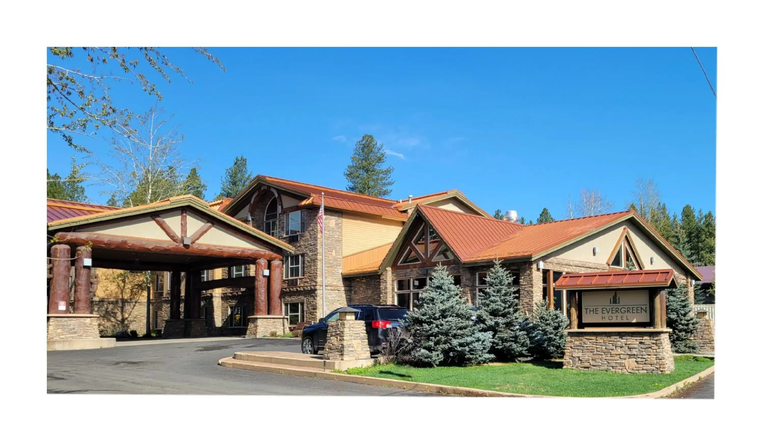 Property building in The Evergreen Hotel Property building in The Evergreen Hotel