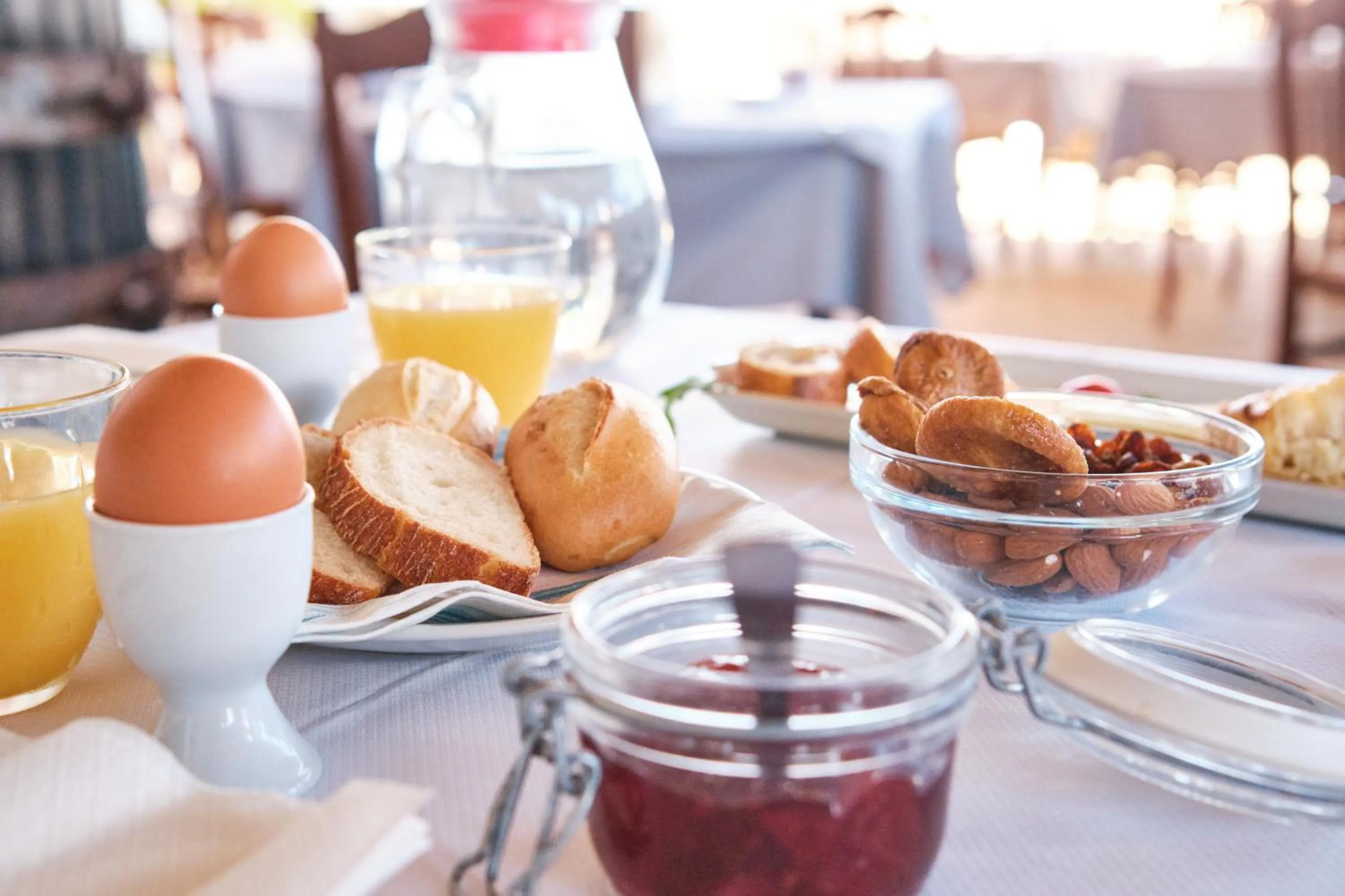 Breakfast in Agriturismo Il Megalite