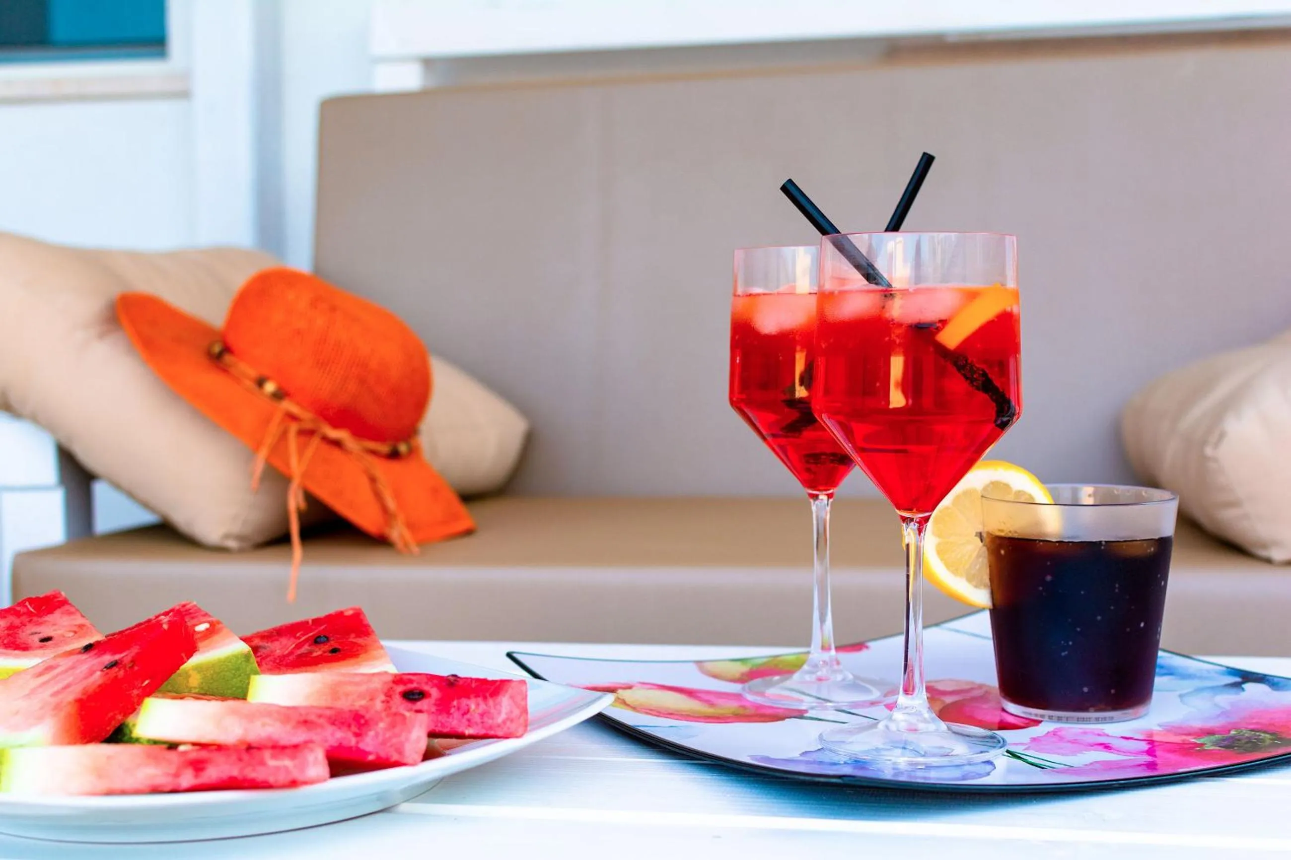 Decorative detail in Agriturismo Il Megalite