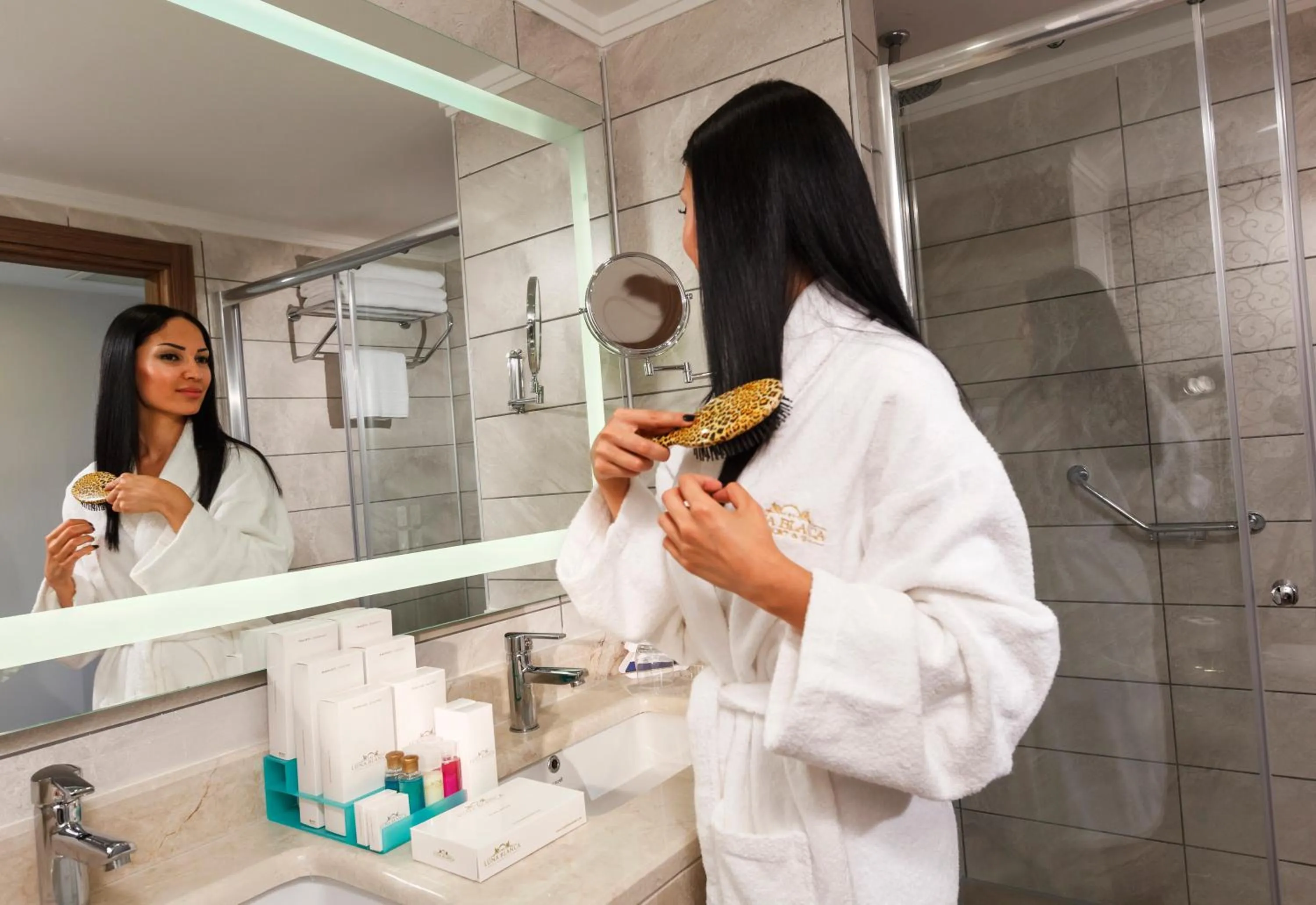 People in Luna Blanca Resort & Spa