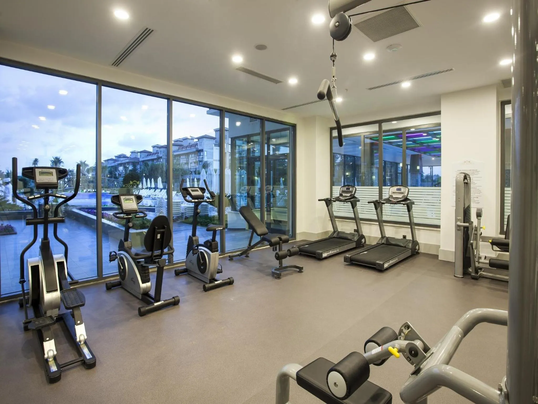 Fitness centre/facilities in Luna Blanca Resort & Spa