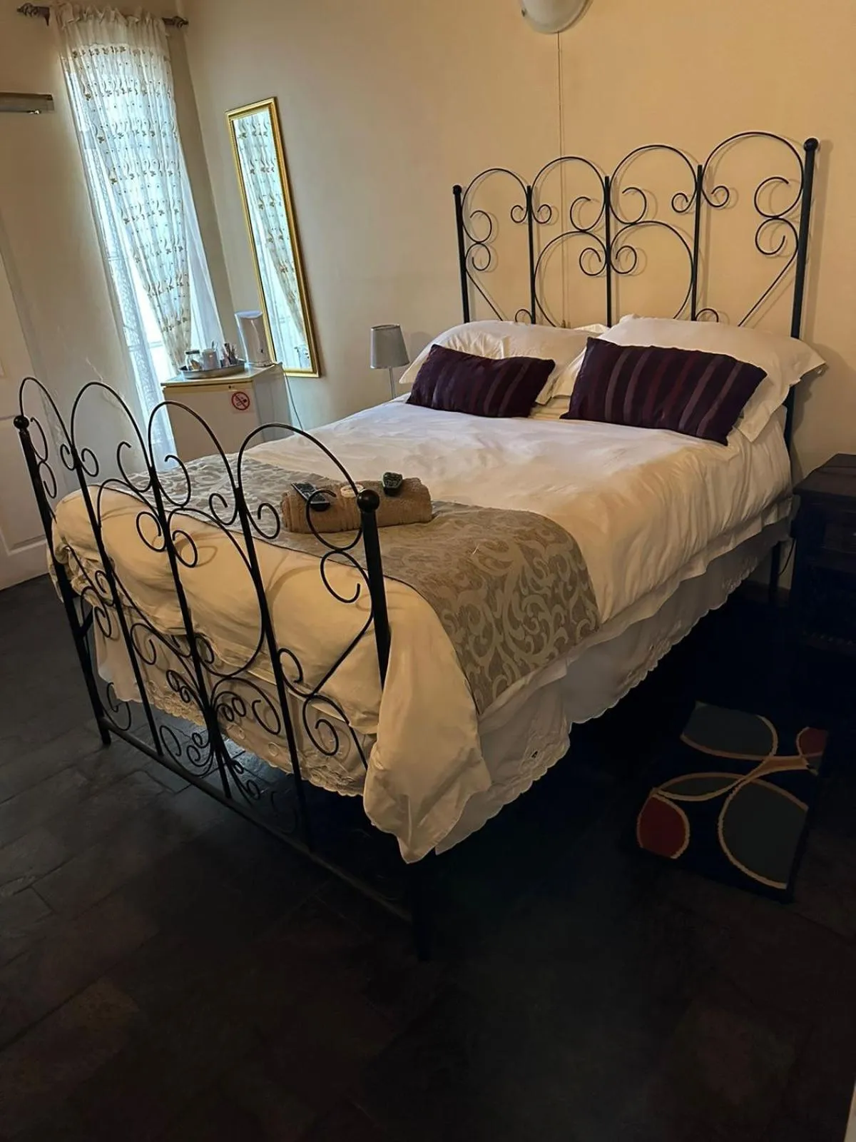 Bed in Just Tiffany Guest House & Conference Facility