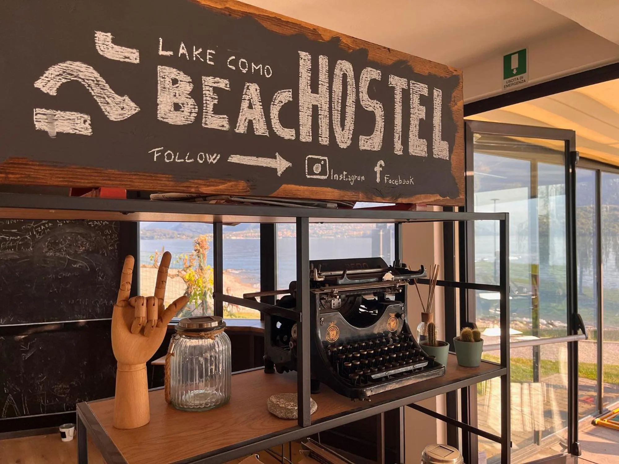 Lake Como Beach Hostel
