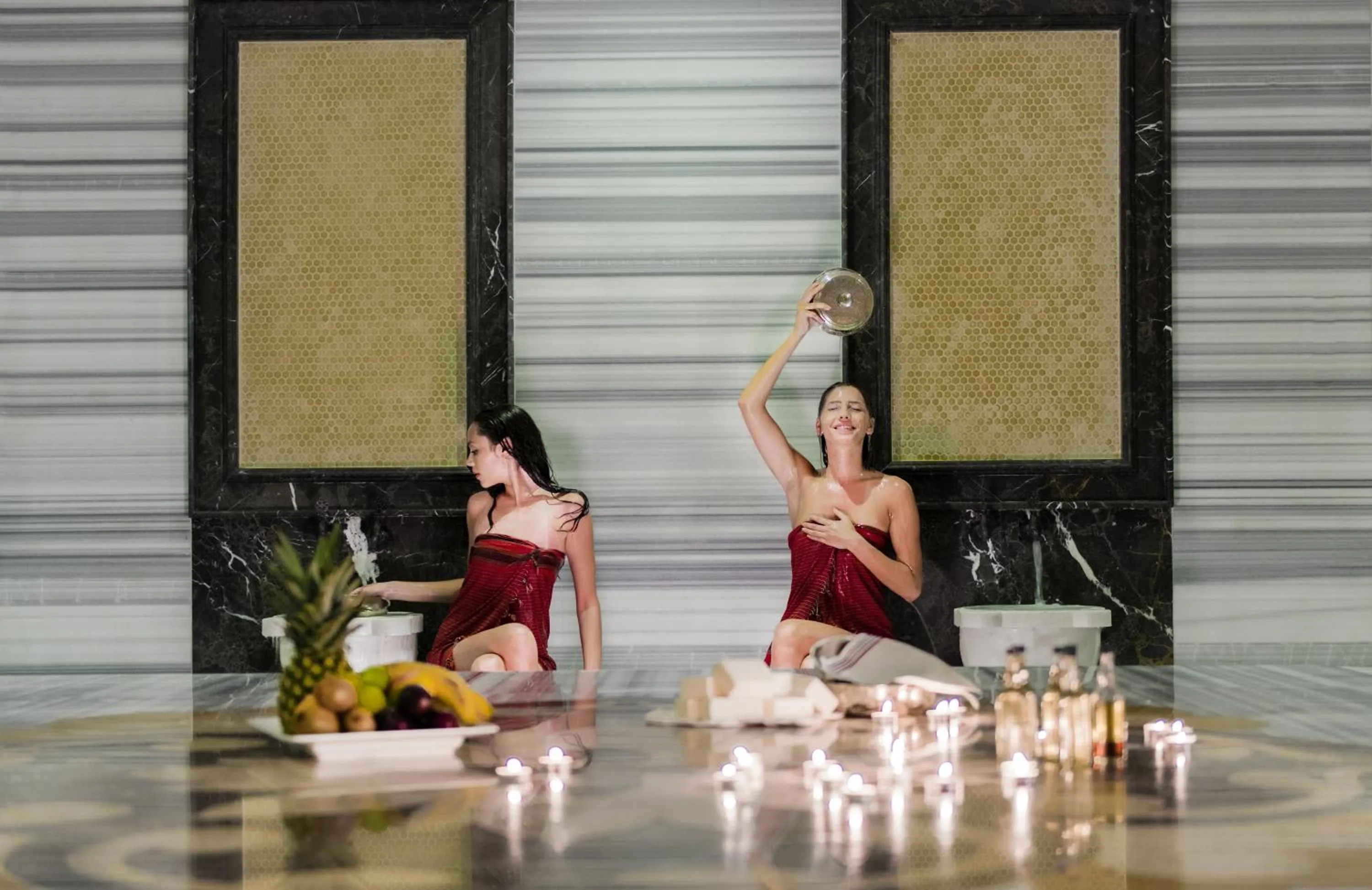 Steam room in Port Nature Luxury Resort