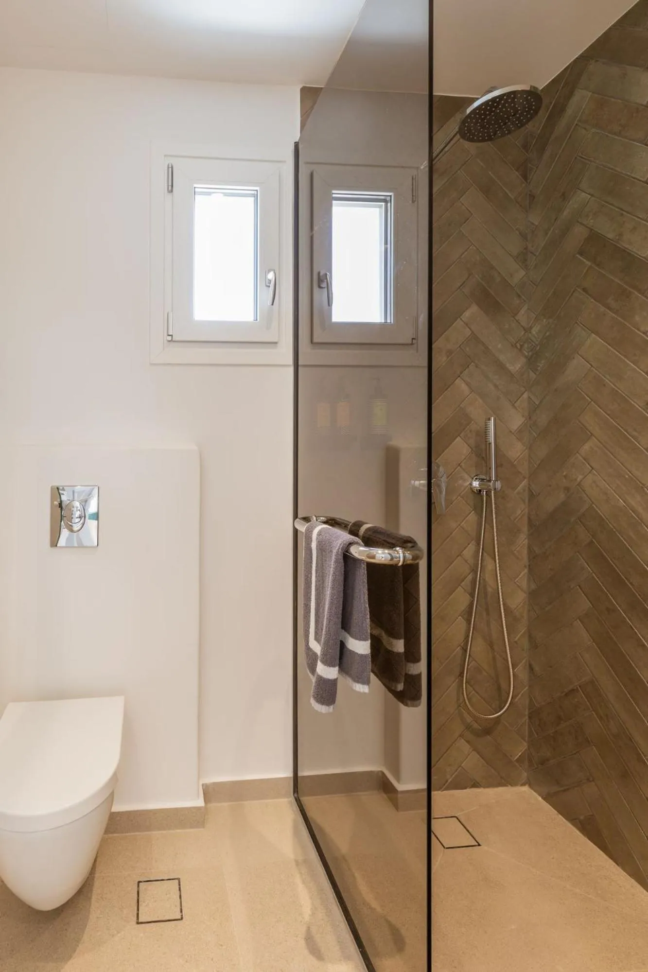 Shower in Aya Sofia Suites