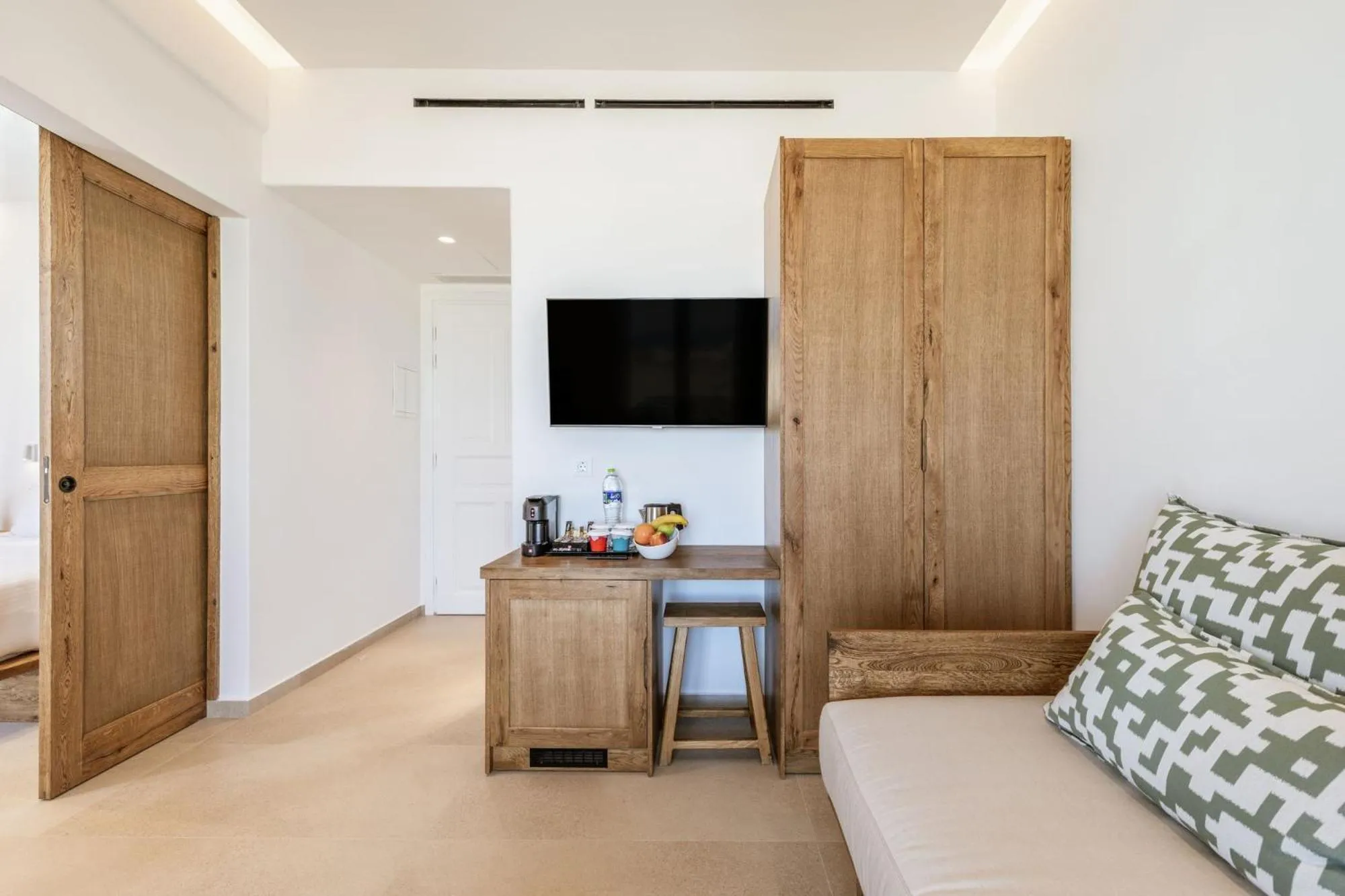 TV and multimedia, Bed in Aya Sofia Suites