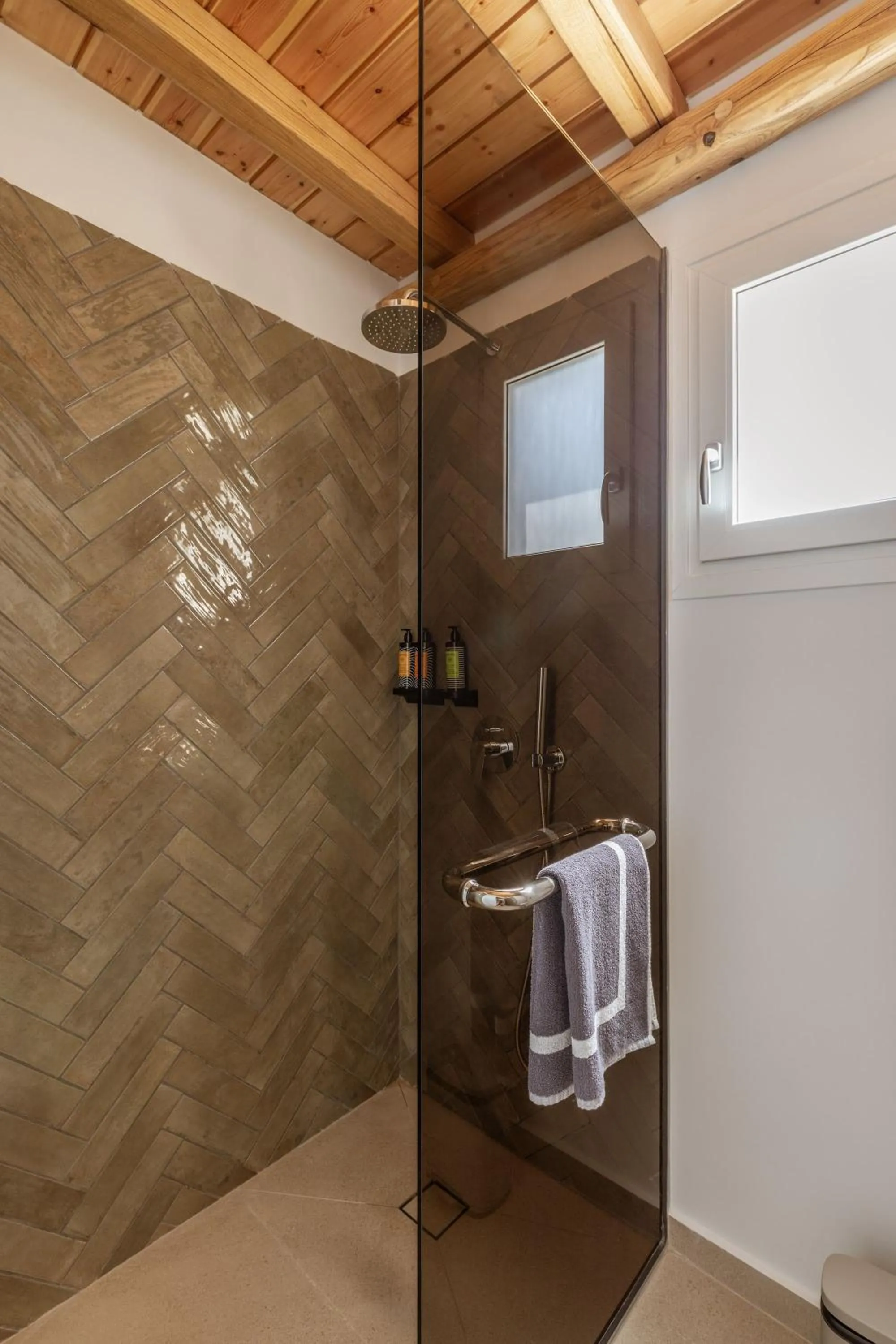 Shower in Aya Sofia Suites