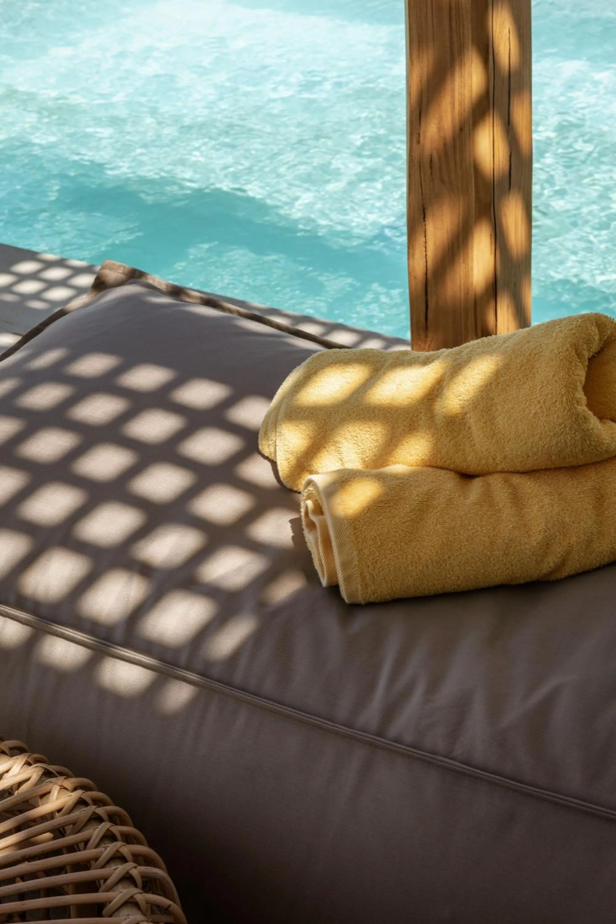 Pool view in Aya Sofia Suites