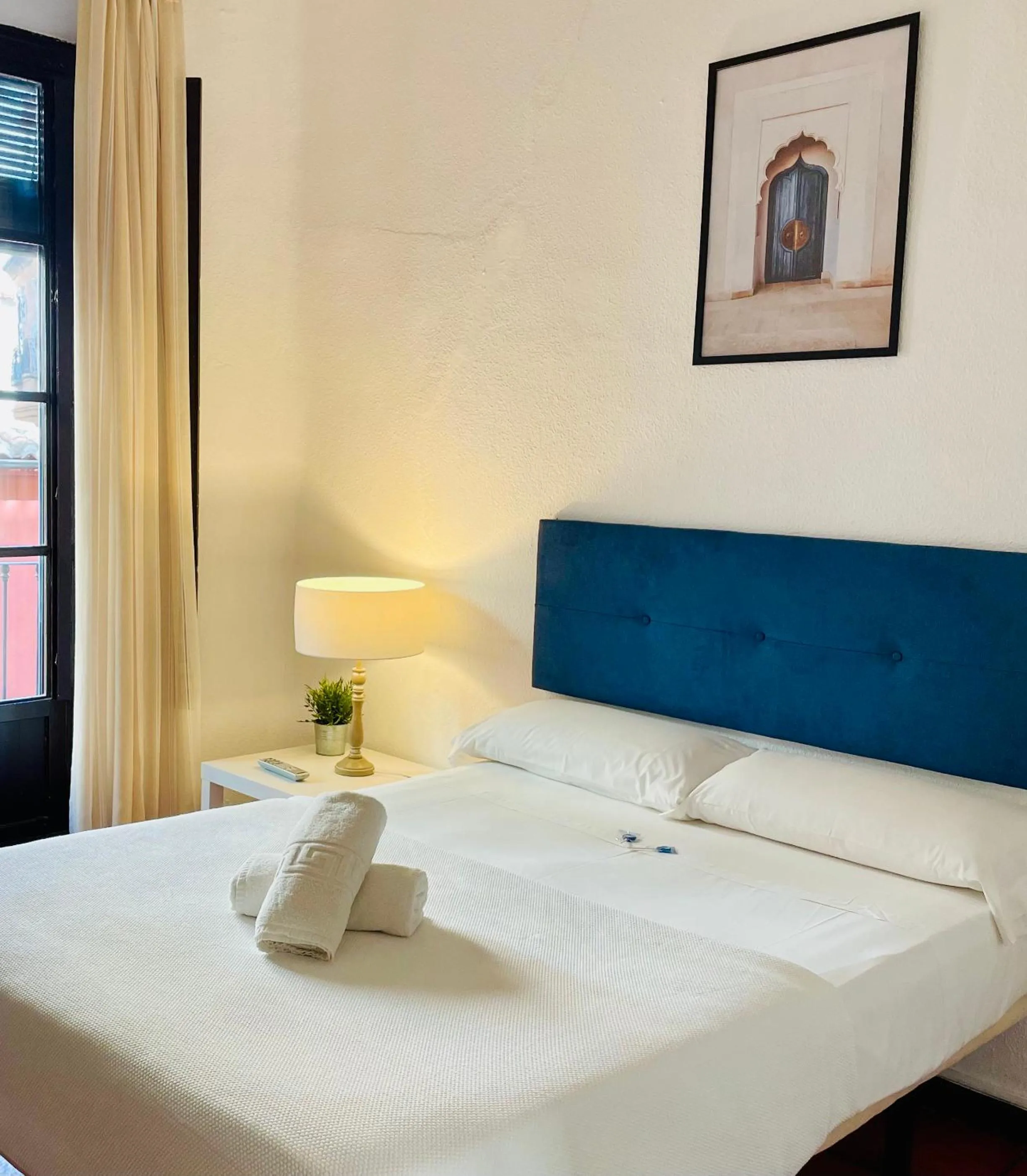 Bed in Pension Venecia Gomerez