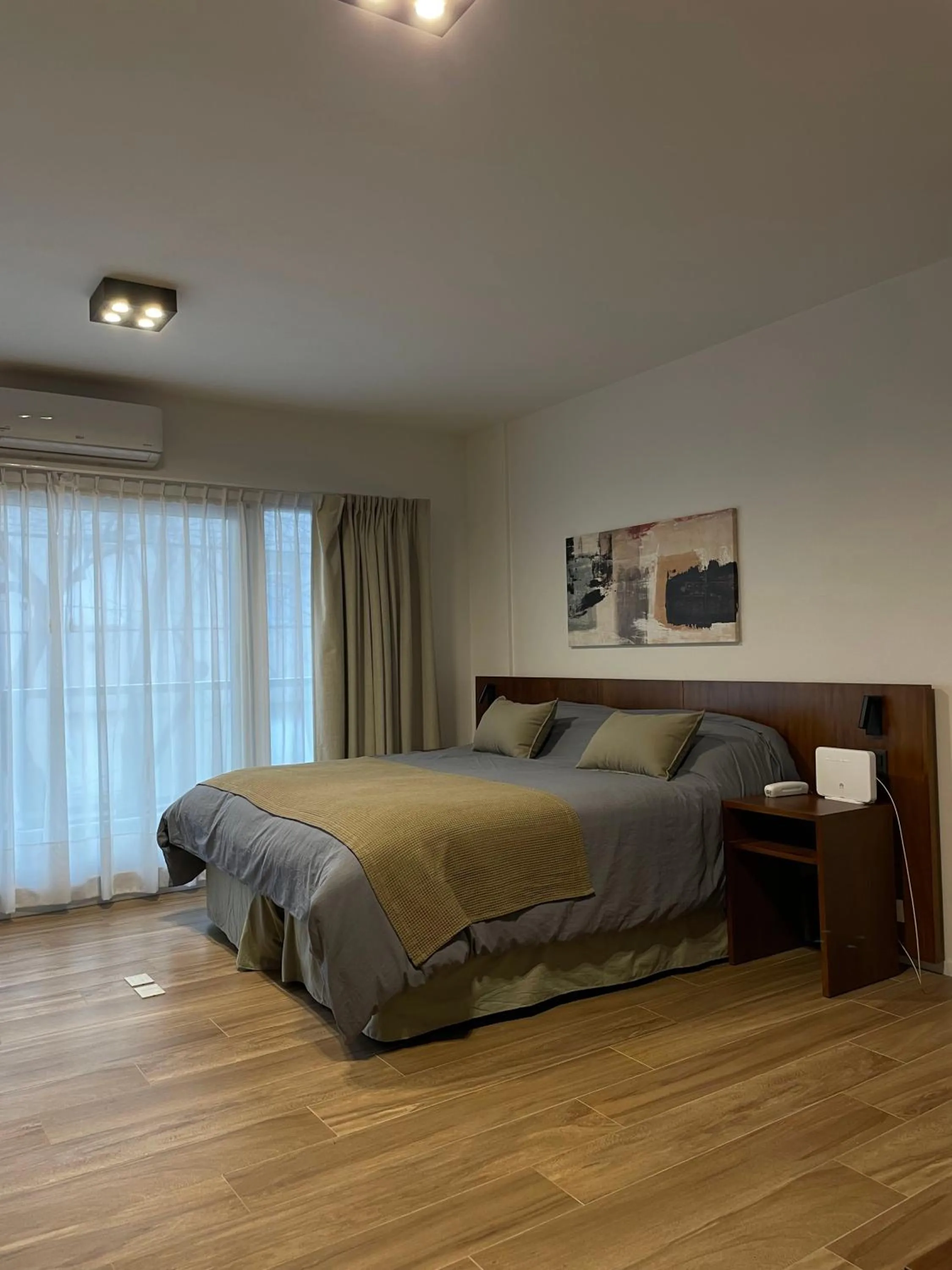 Bedroom, Bed in Barrancas Quality Apartments