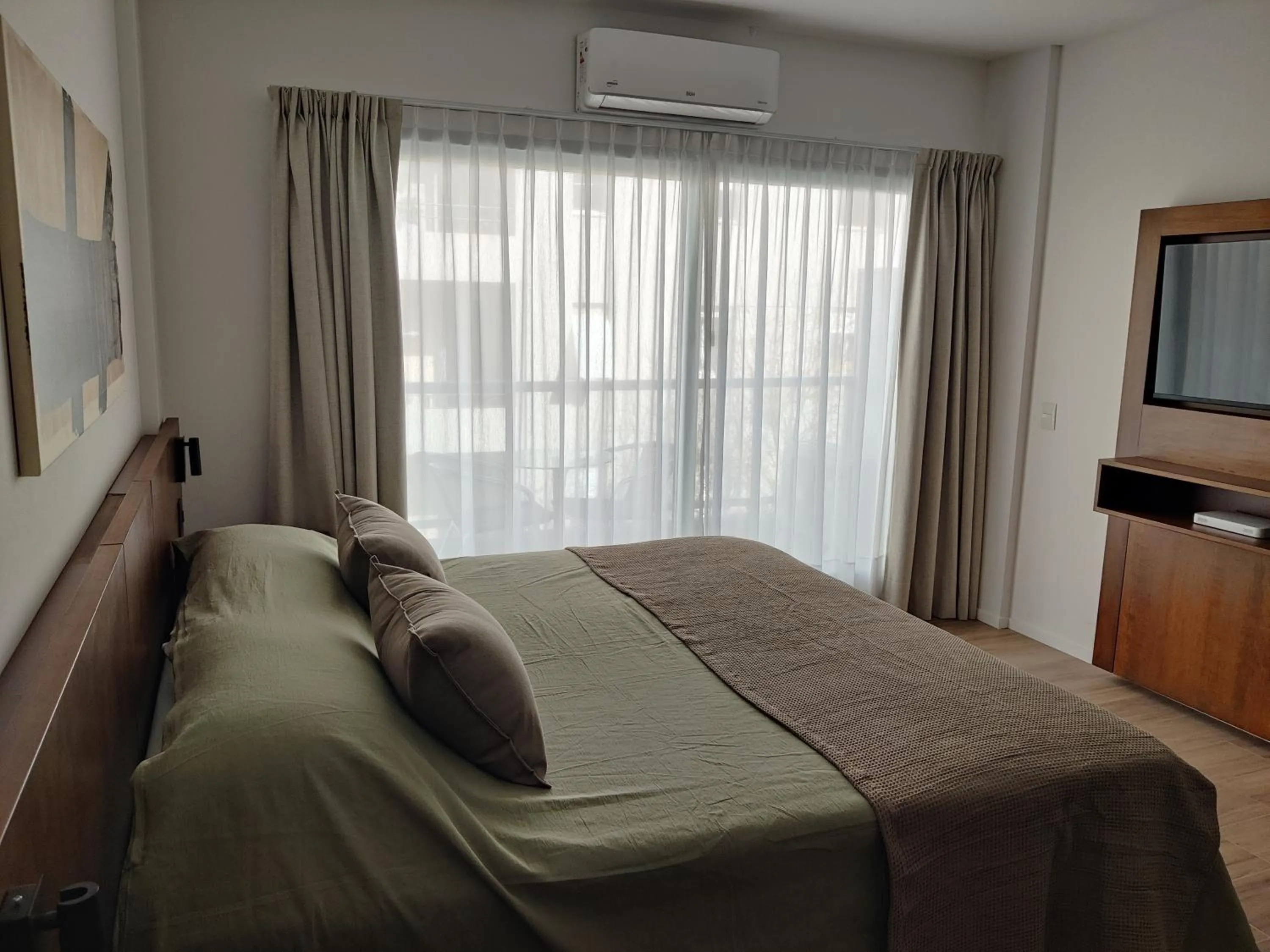 Bedroom, Bed in Barrancas Quality Apartments