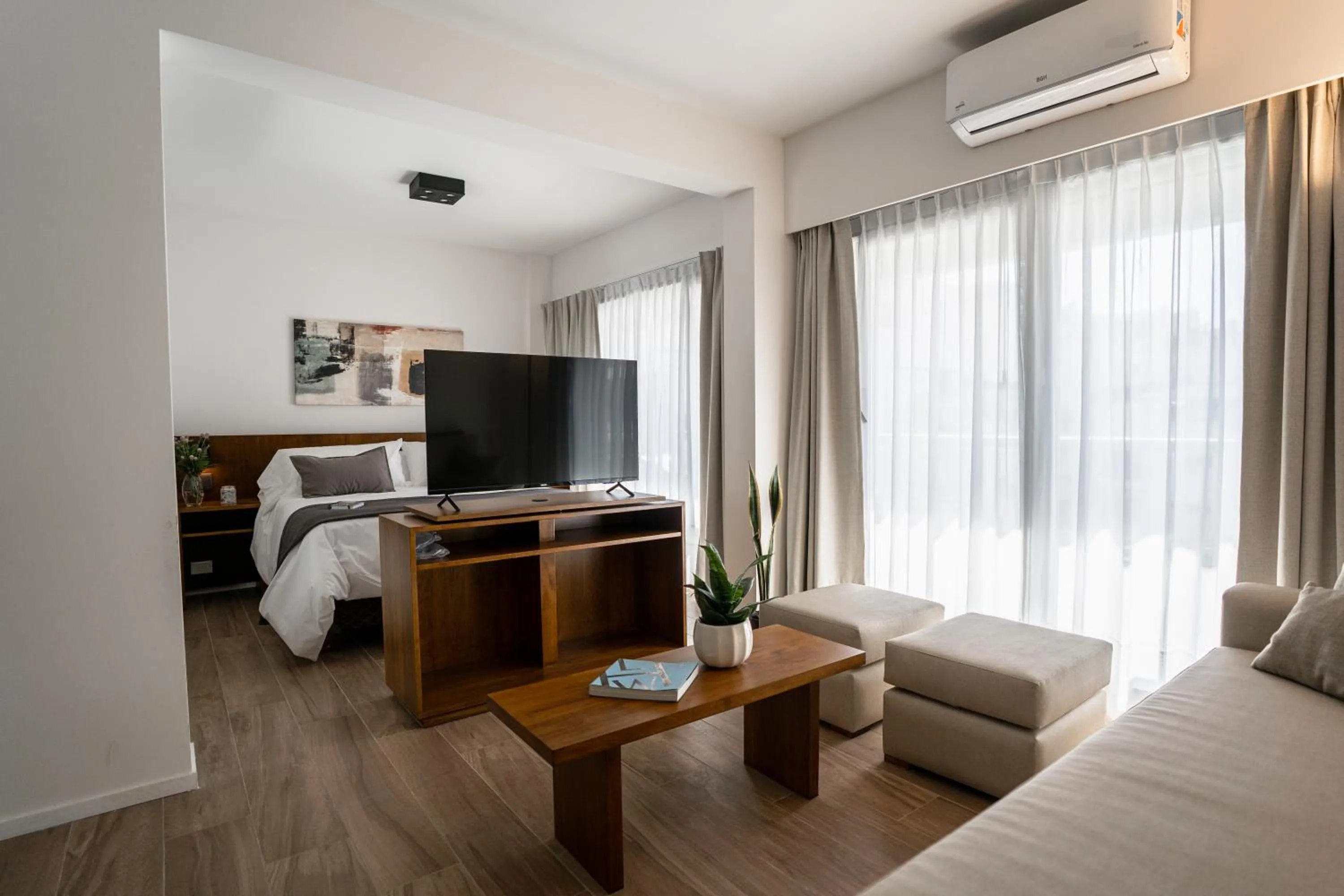 Bed in Barrancas Quality Apartments