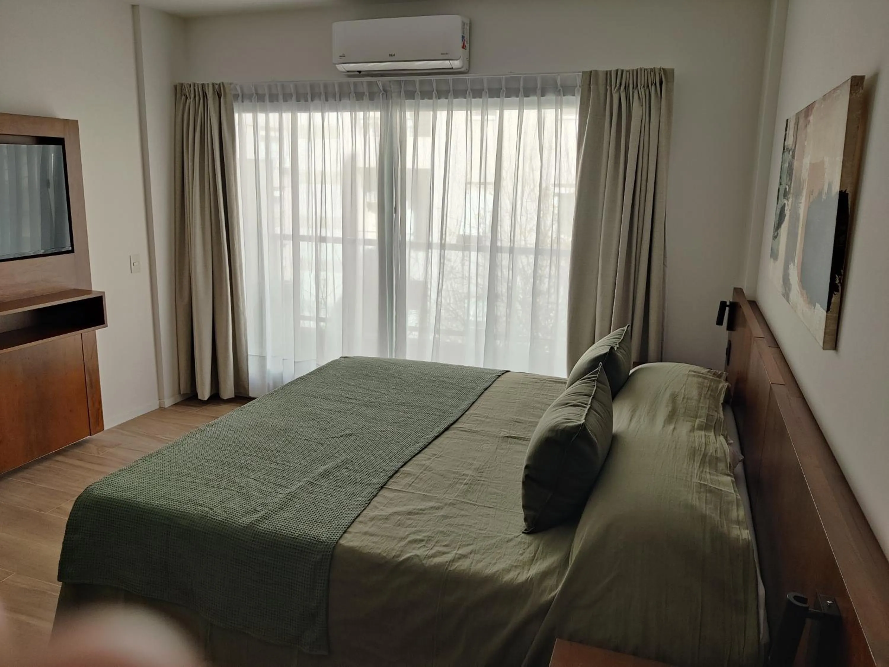 Bed in Barrancas Quality Apartments