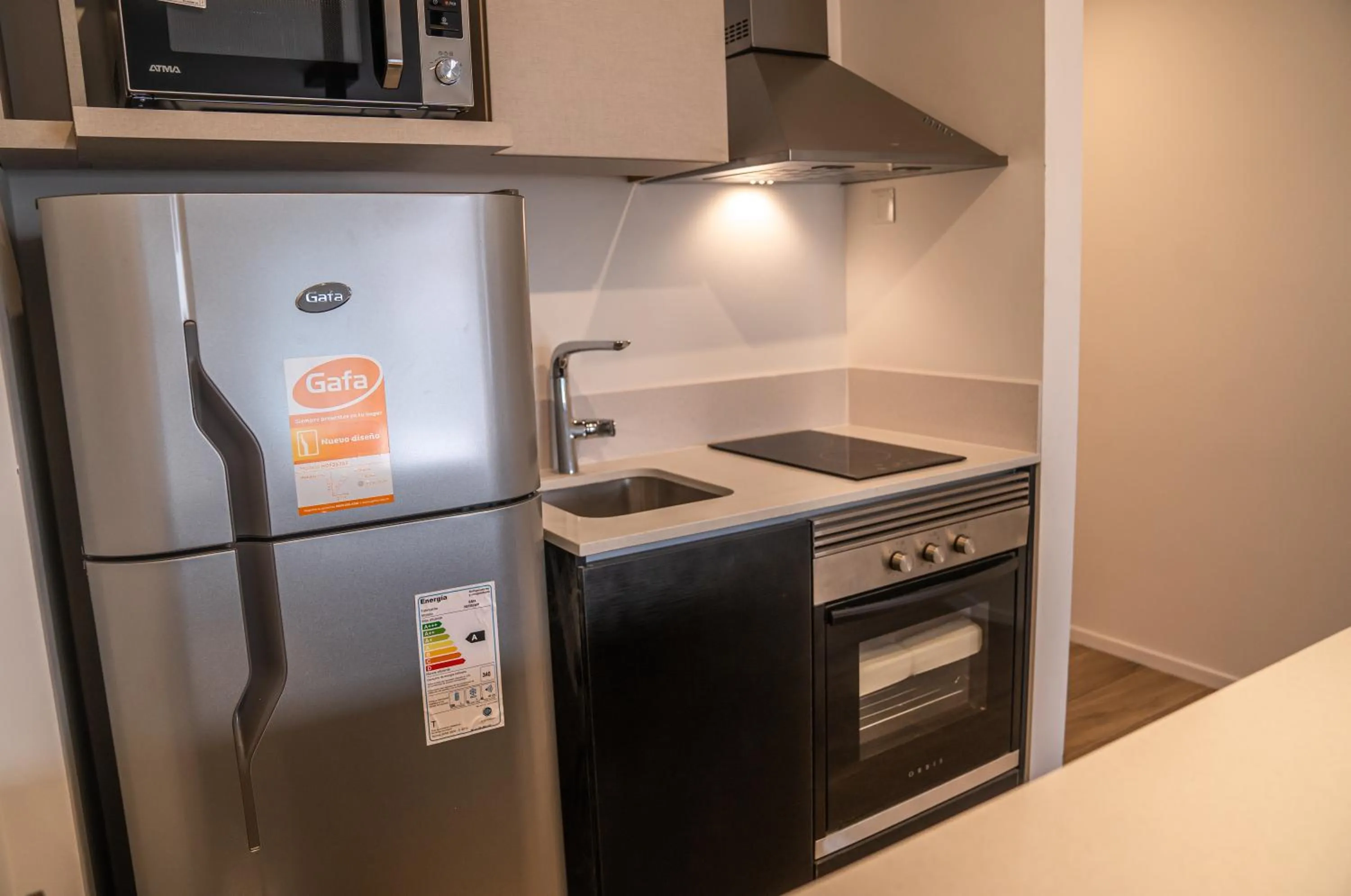 Kitchen or kitchenette in Barrancas Quality Apartments