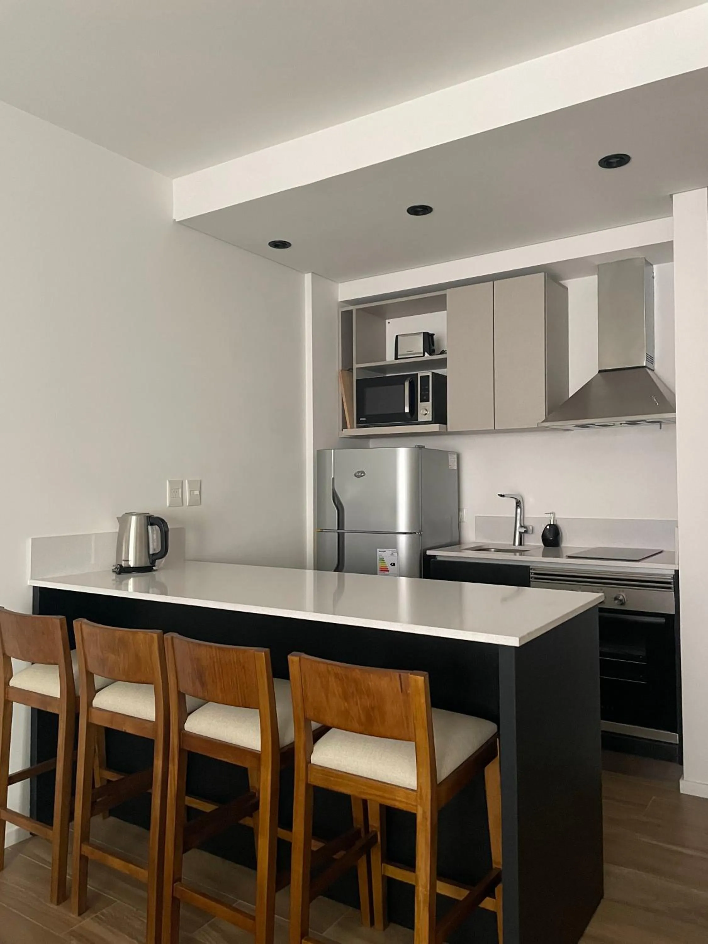 Kitchen or kitchenette in Barrancas Quality Apartments