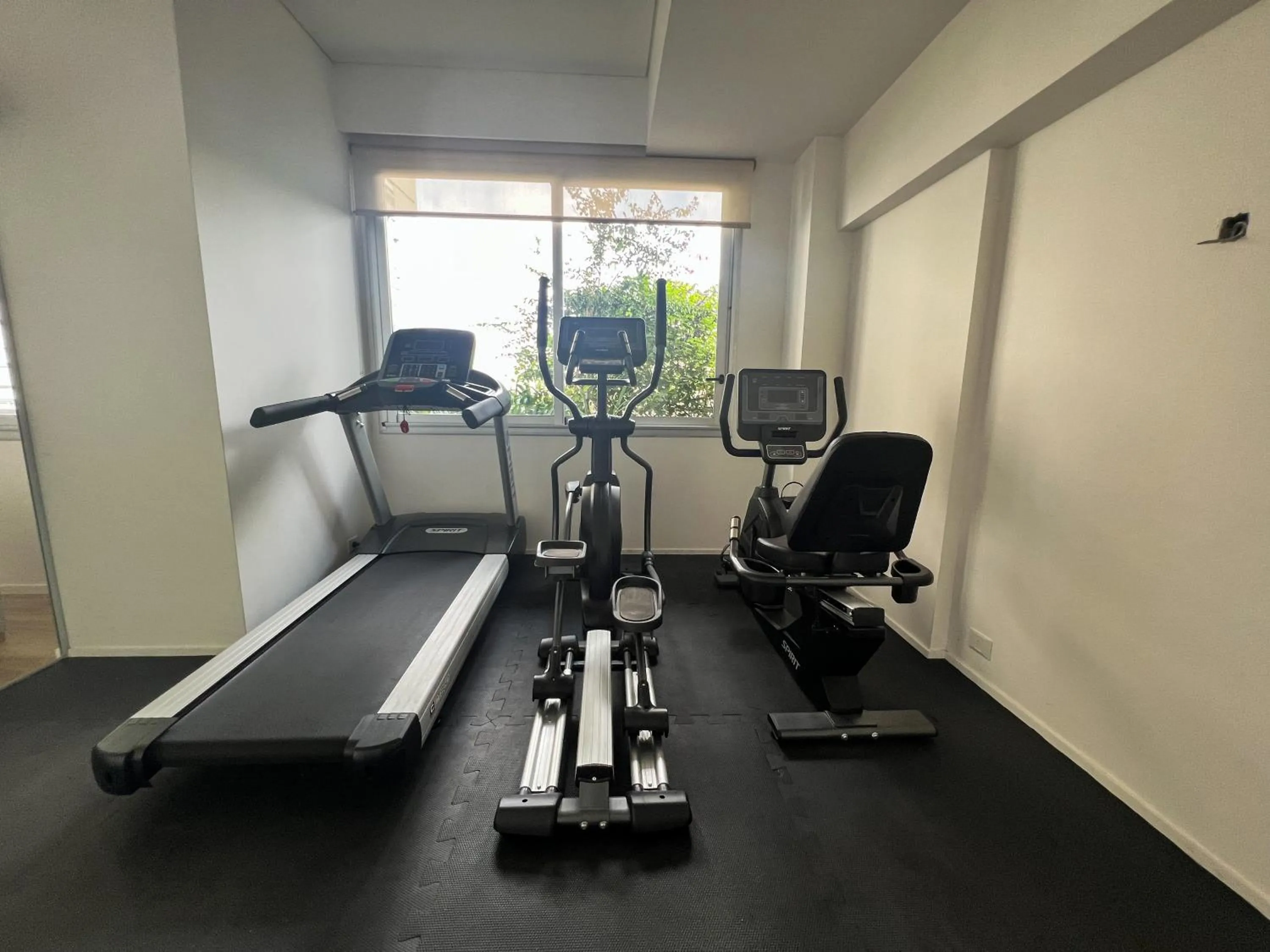 Fitness centre/facilities in Barrancas Quality Apartments