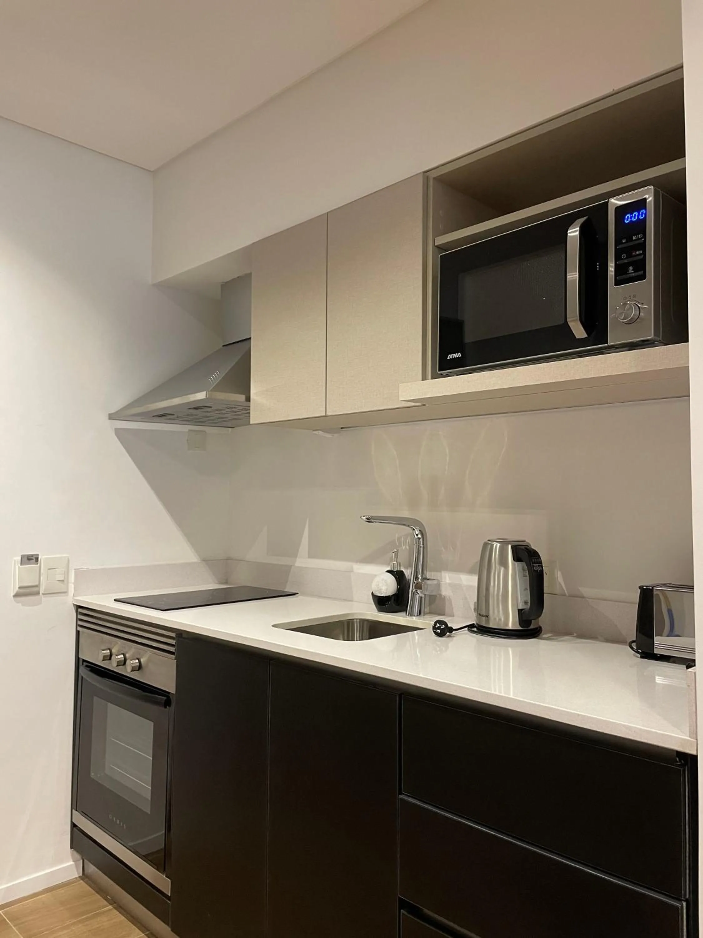 Kitchen or kitchenette in Barrancas Quality Apartments