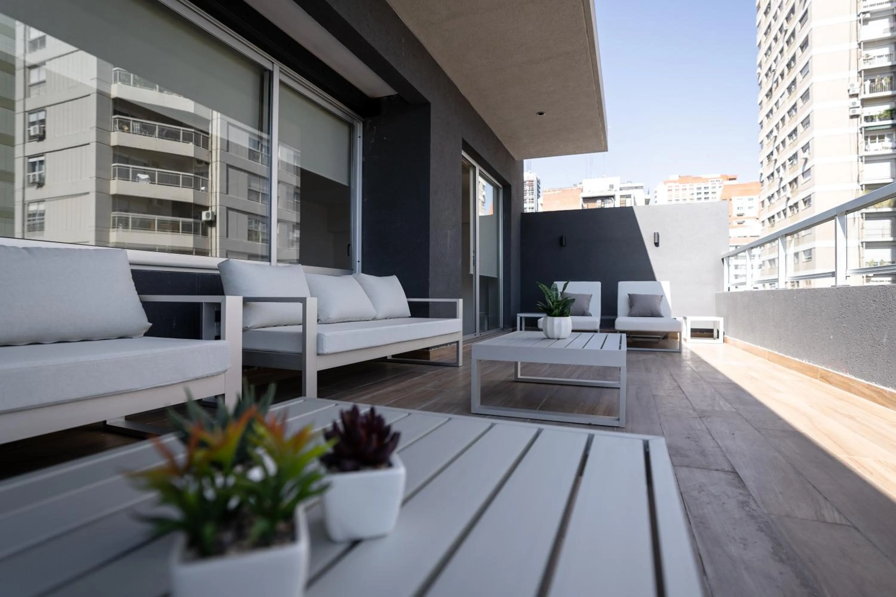 Balcony/Terrace in Barrancas Quality Apartments