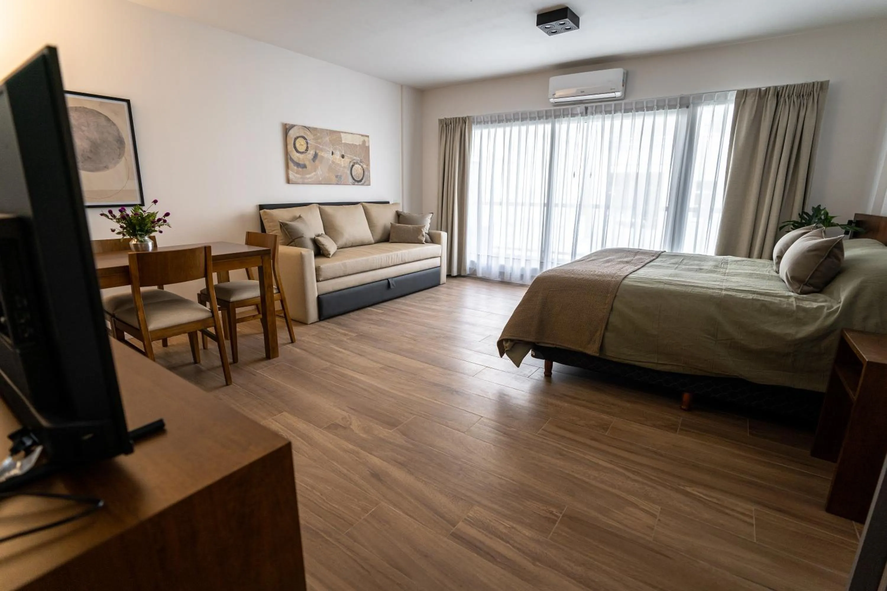Bed in Barrancas Quality Apartments