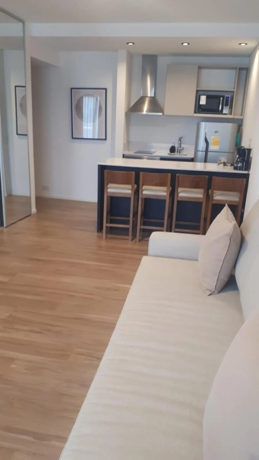 kitchen in Barrancas Quality Apartments