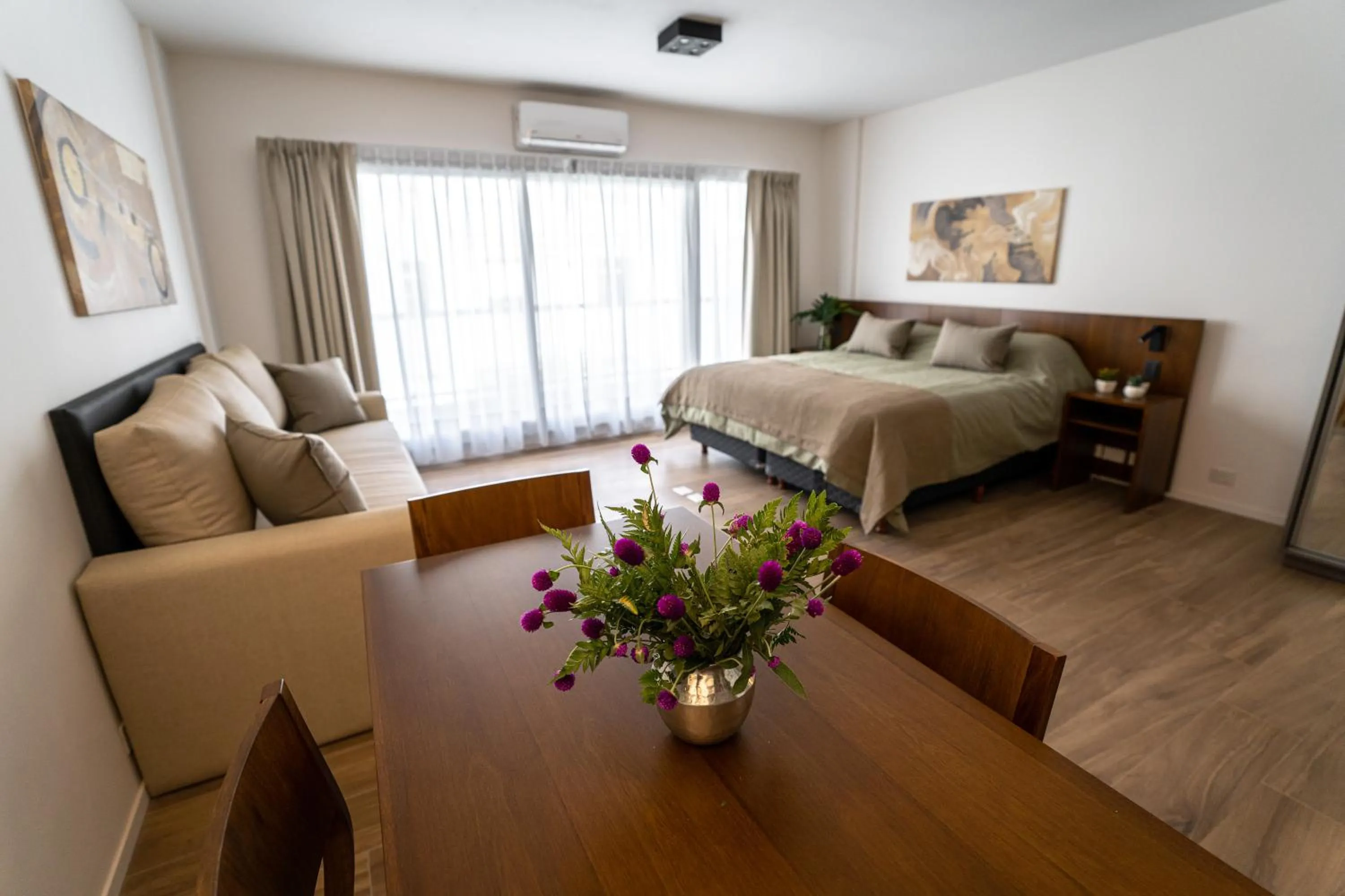Bed in Barrancas Quality Apartments