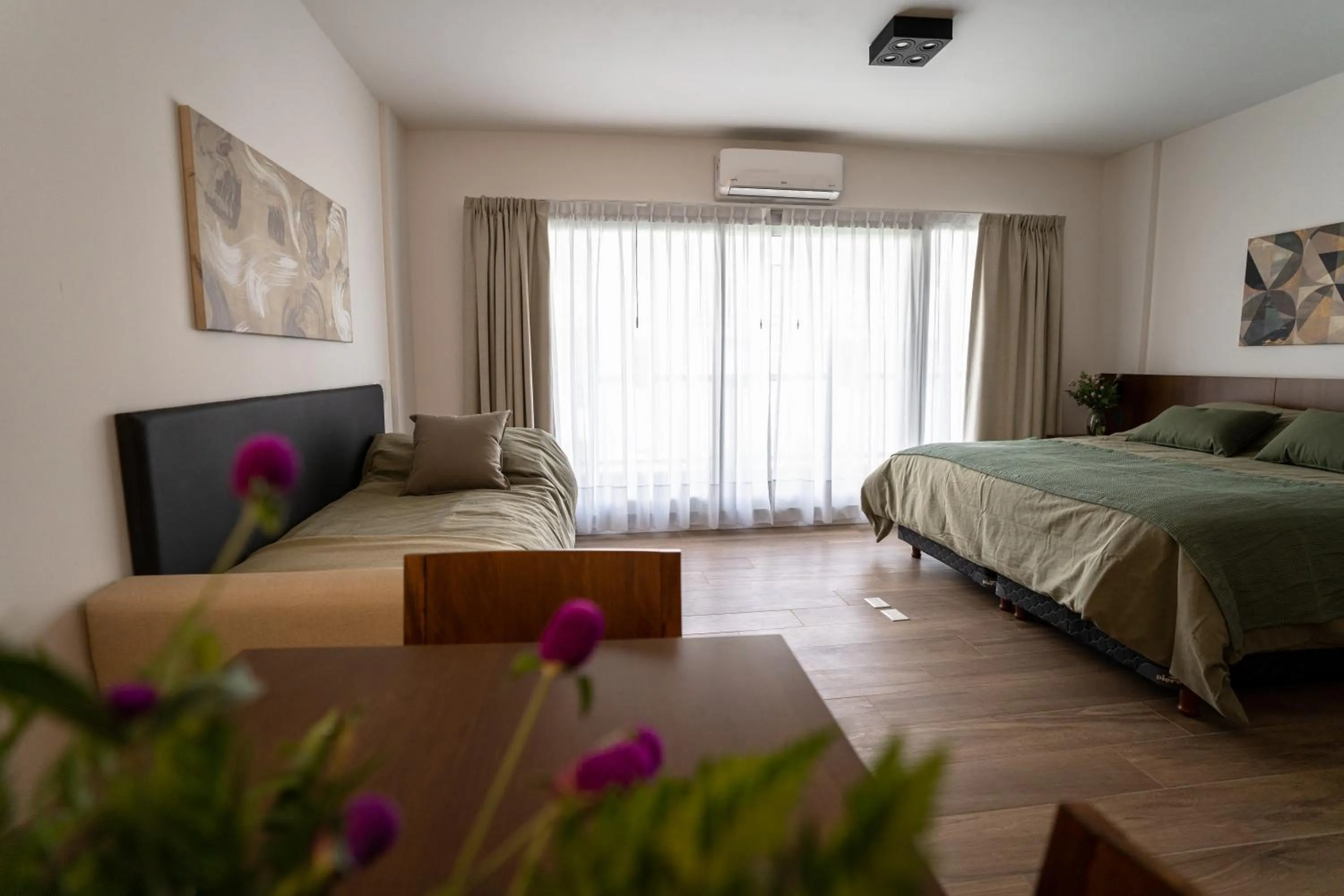 Bedroom, Bed in Barrancas Quality Apartments