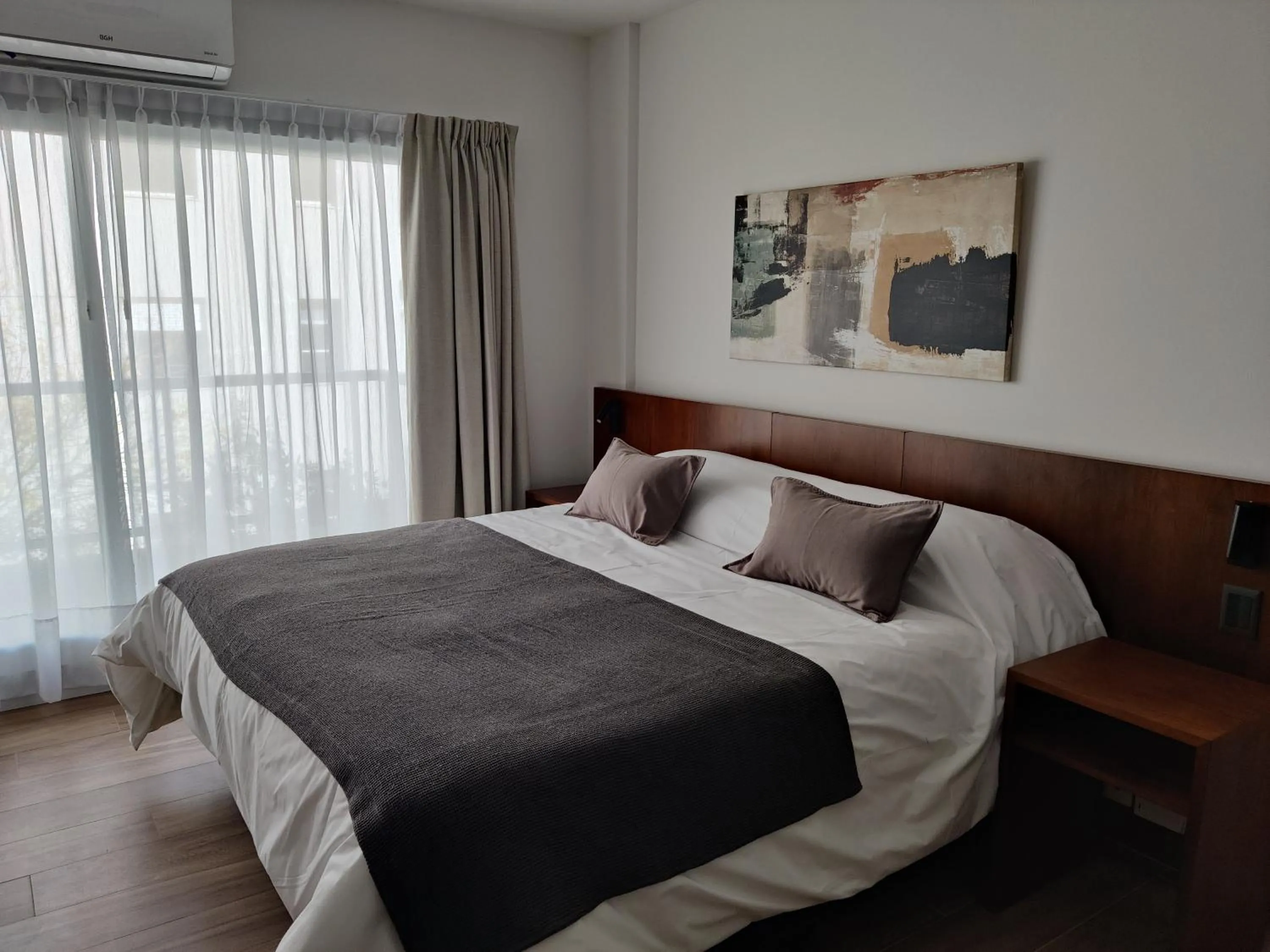 Bedroom, Bed in Barrancas Quality Apartments