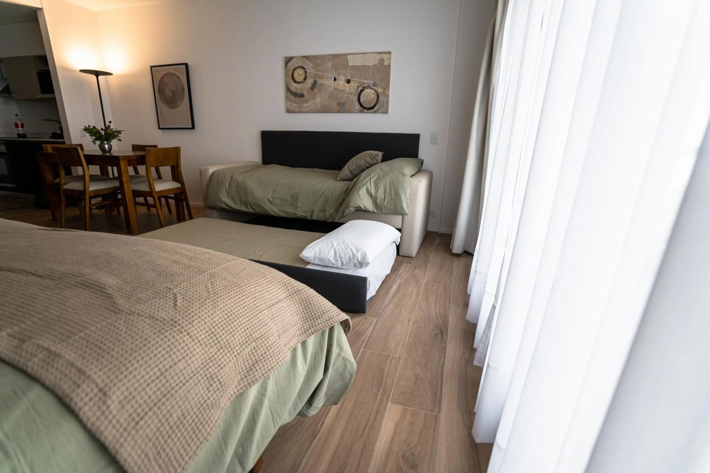 Bed in Barrancas Quality Apartments