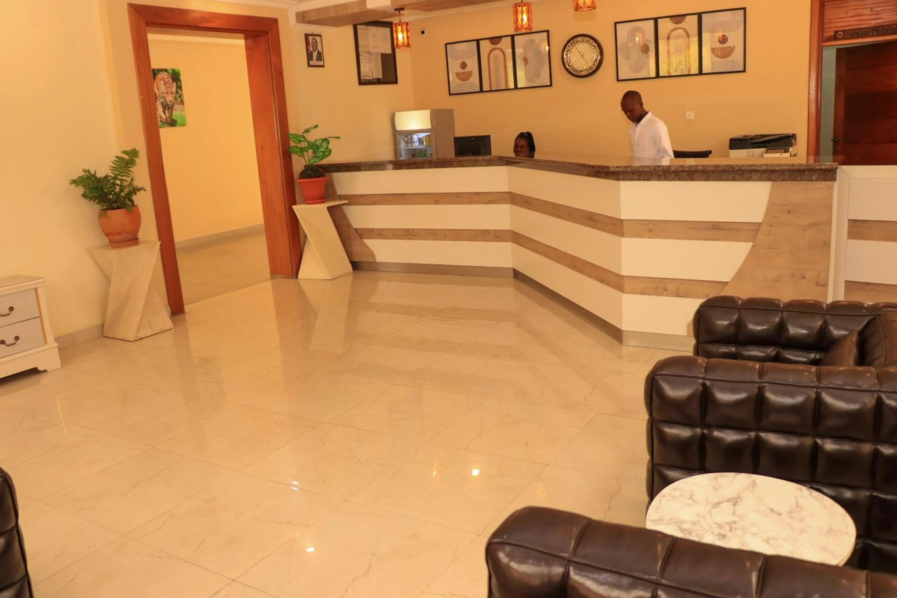 Lobby or reception in Lake Naivasha Lazarus Lodge