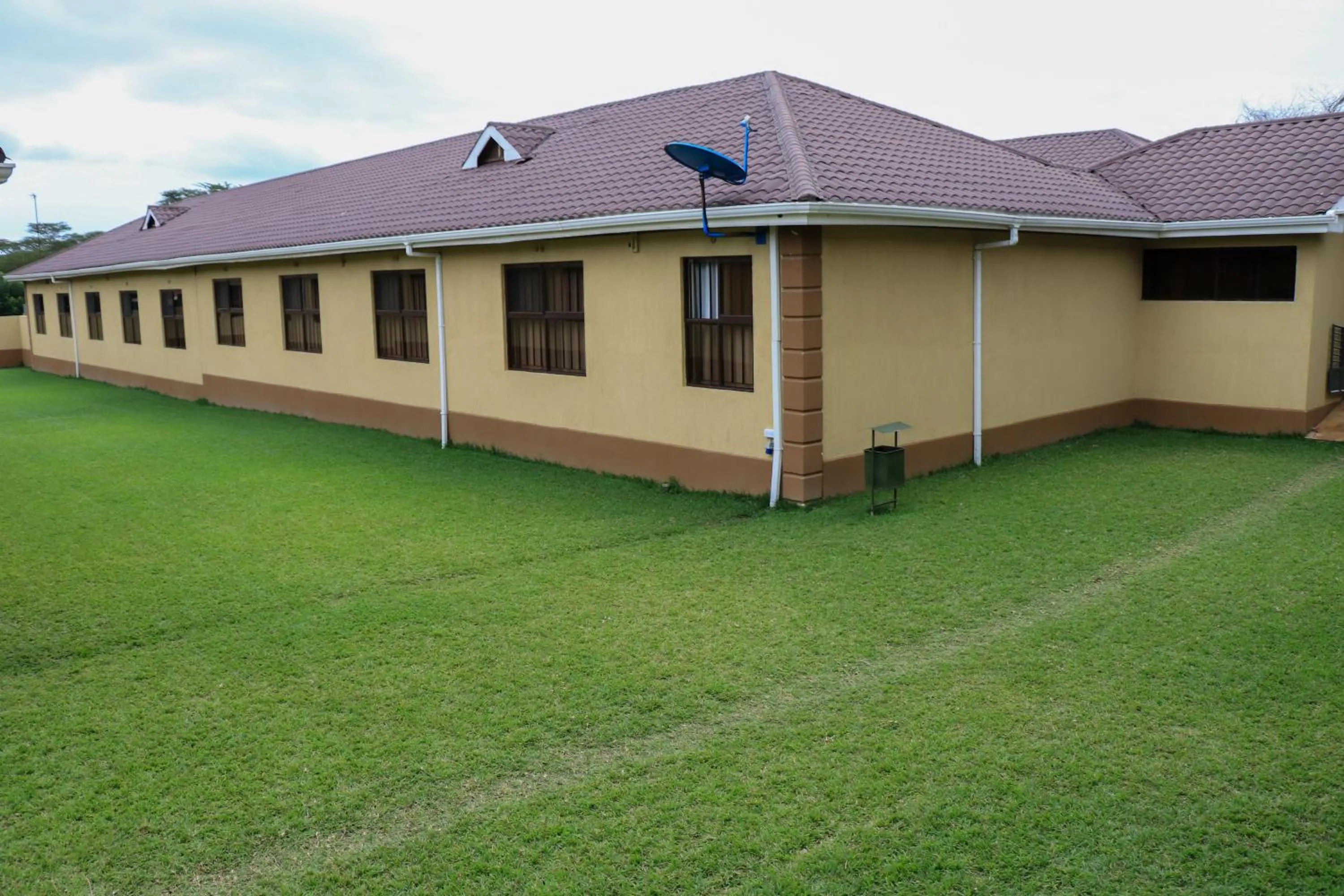 Garden view in Lake Naivasha Lazarus Lodge