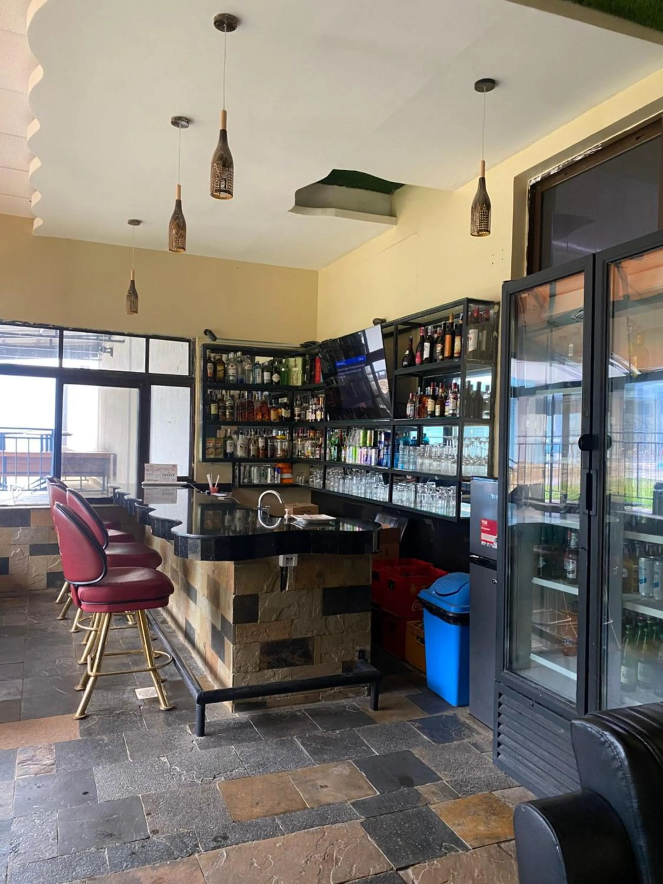 Lounge or bar in Lake Naivasha Lazarus Lodge