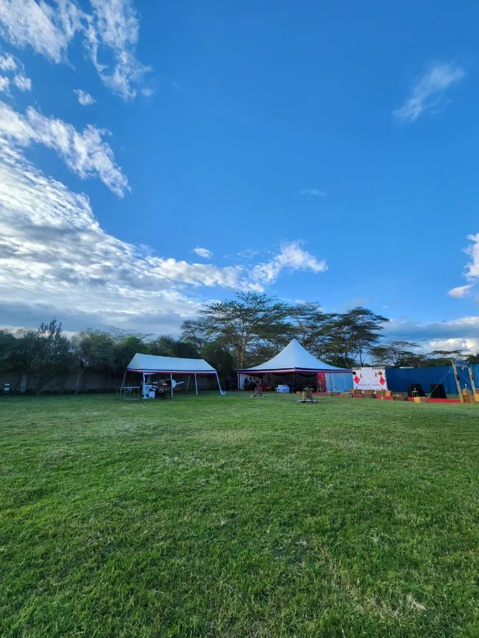 Garden in Lake Naivasha Lazarus Lodge