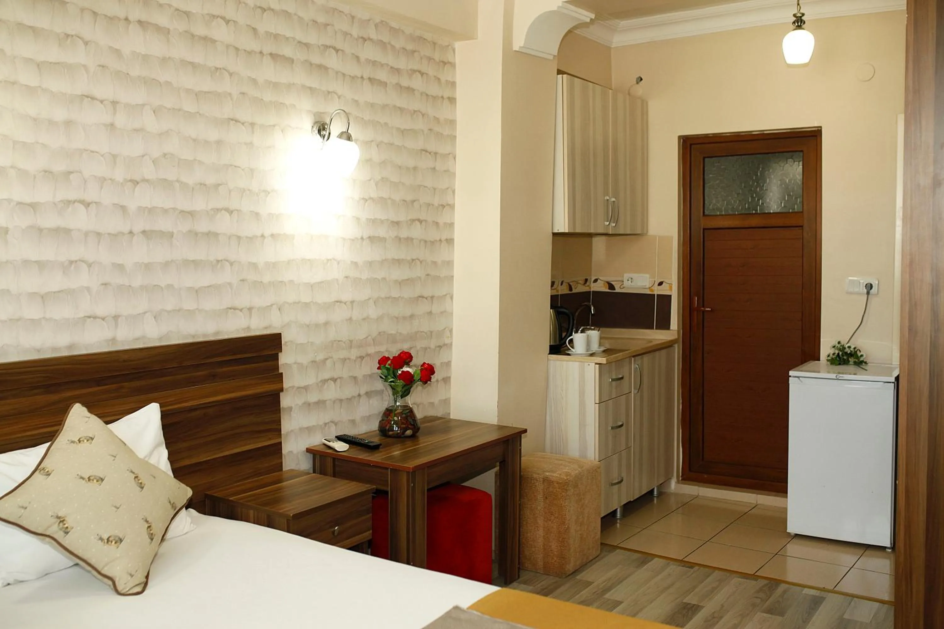Bed in Birlik Apart Hotel