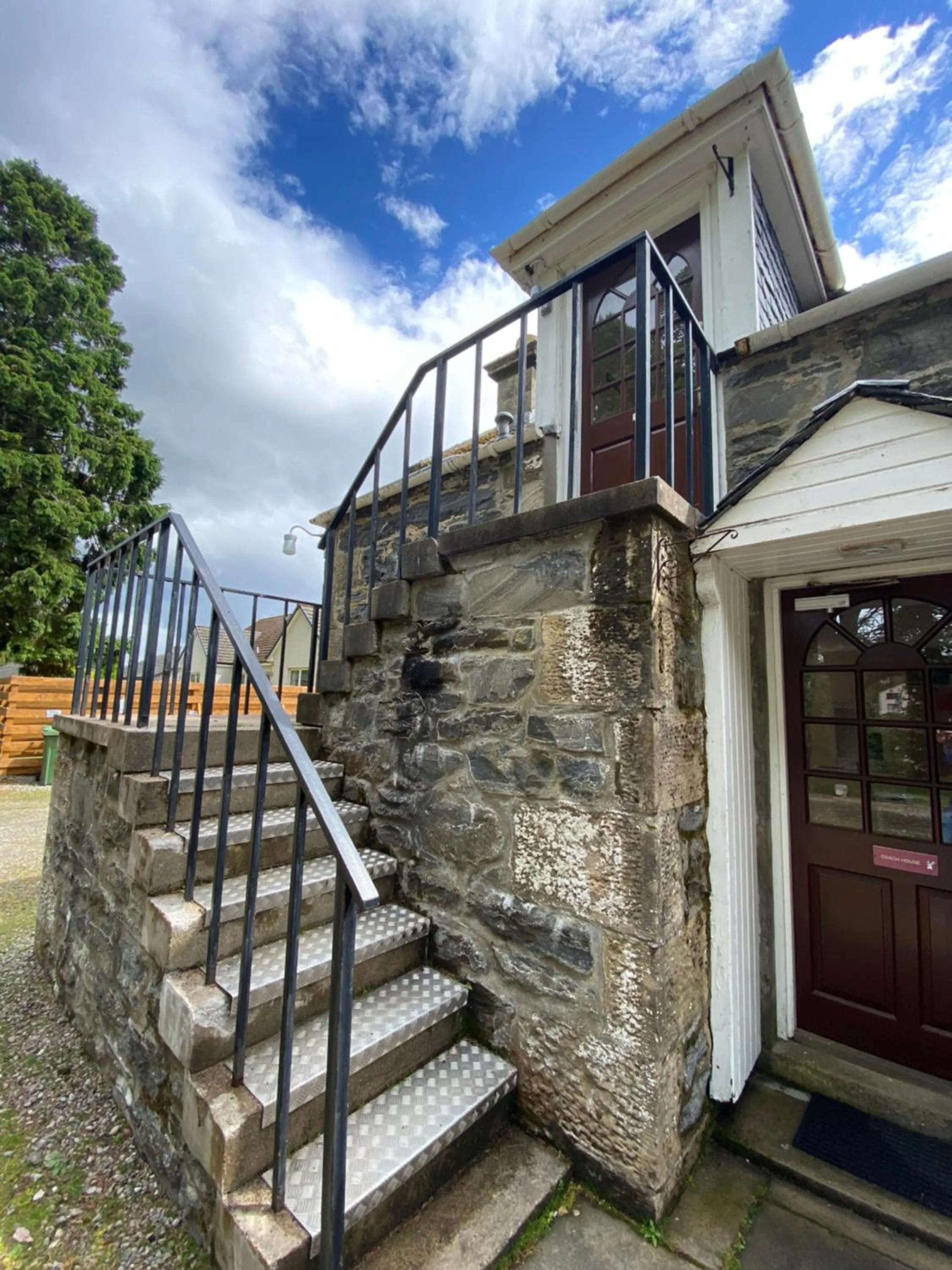 Facade/entrance in Columba House