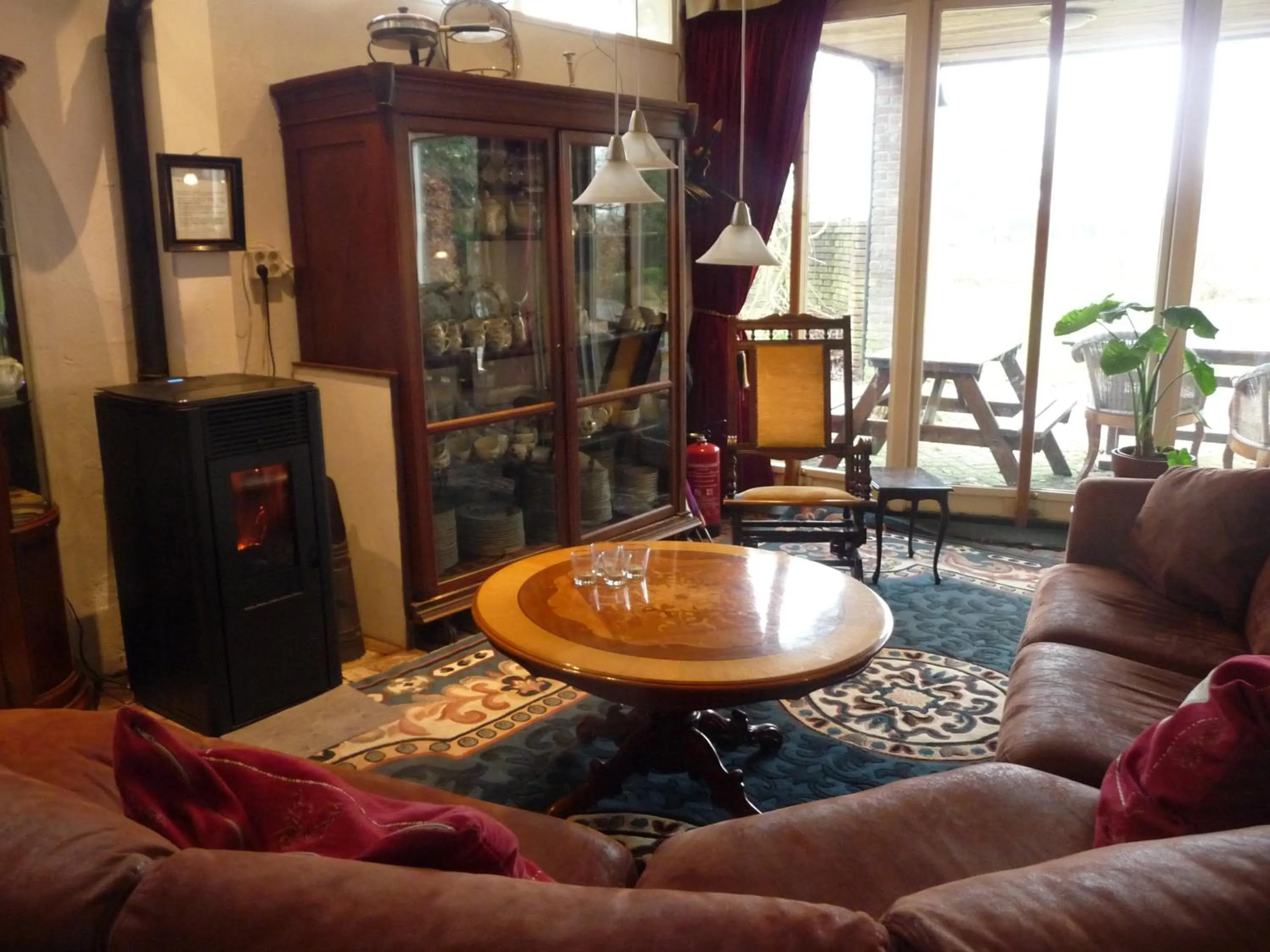 Seating area in Selatuinen