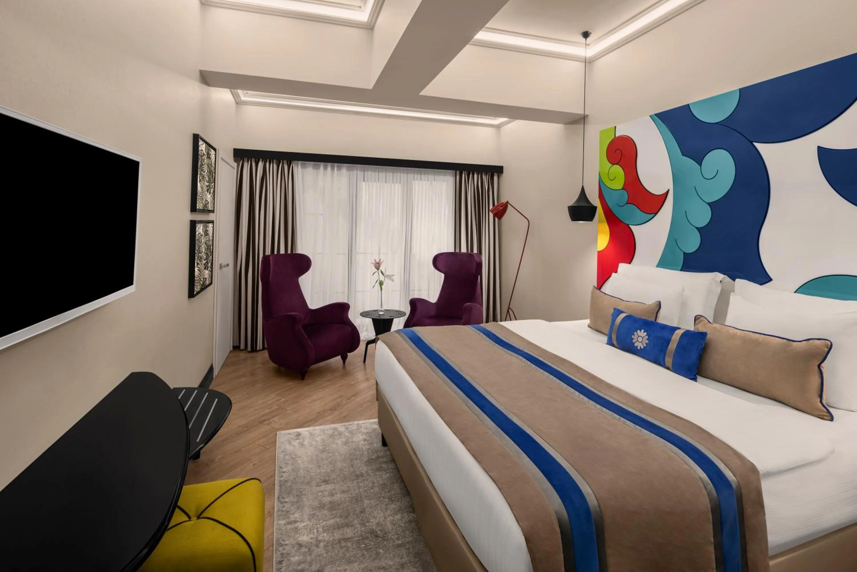 Photo of the whole room, Bed in Sura Hagia Sophia Hotel