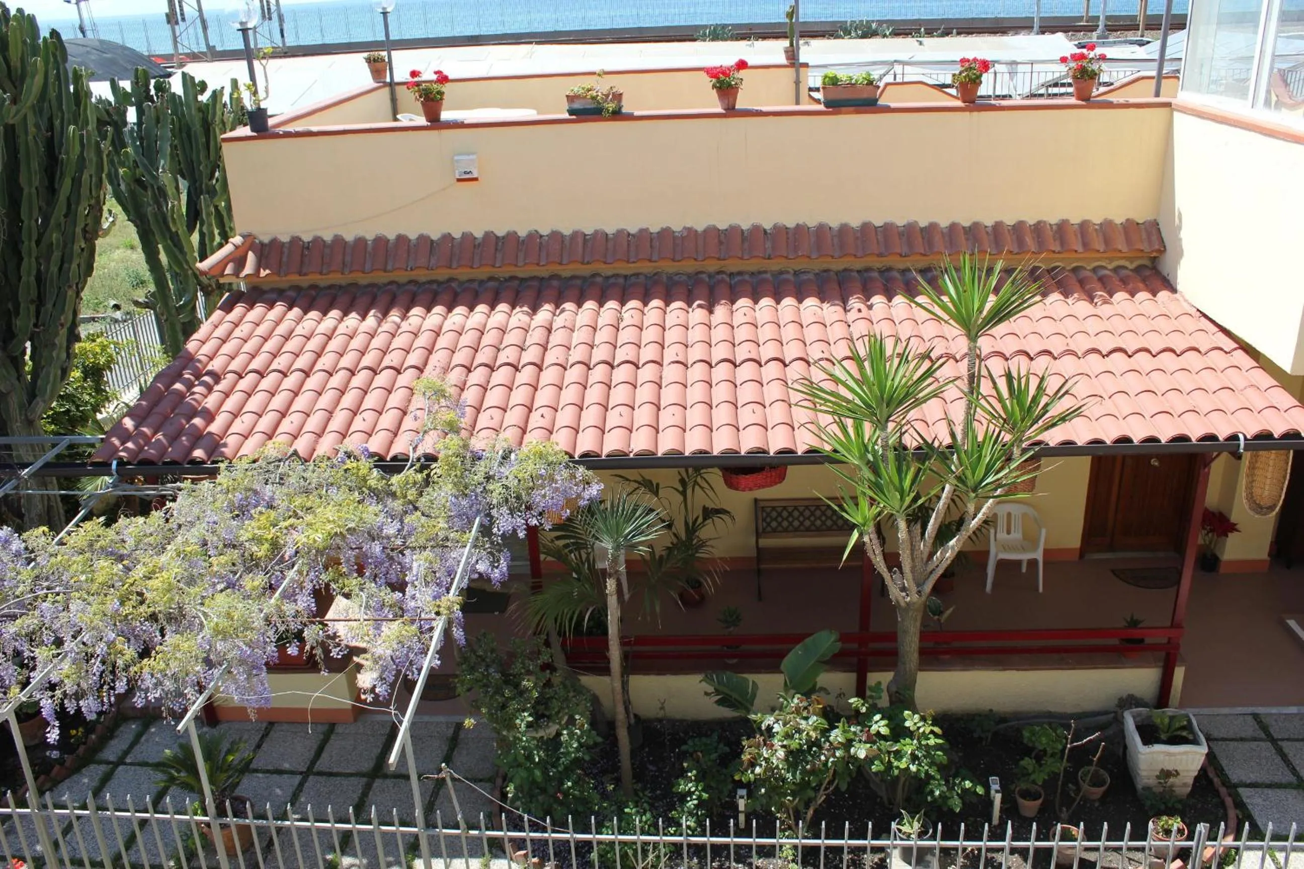 Bird's eye view in Domus Felix