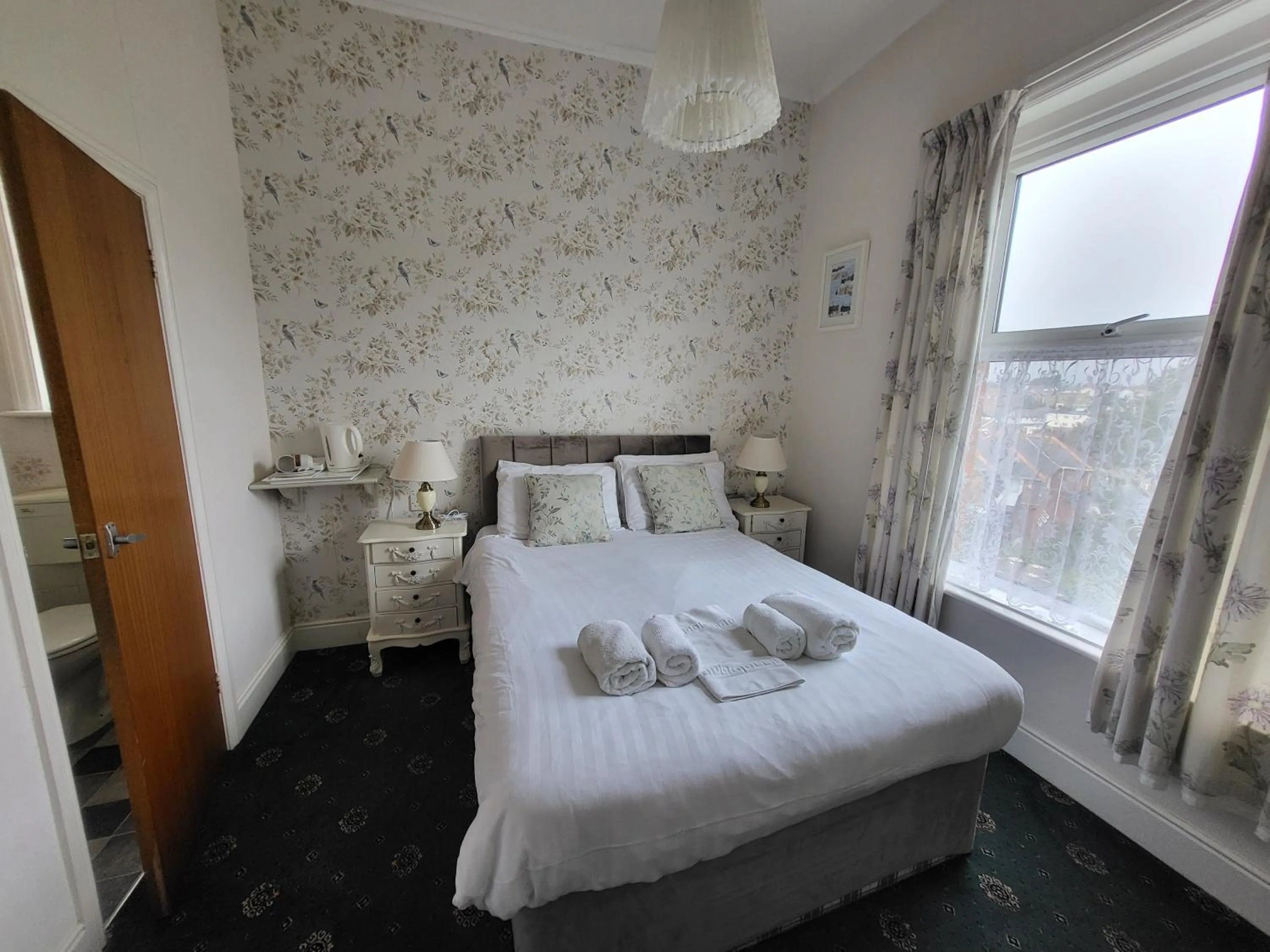 Bed in Eastmount Hall Hotel