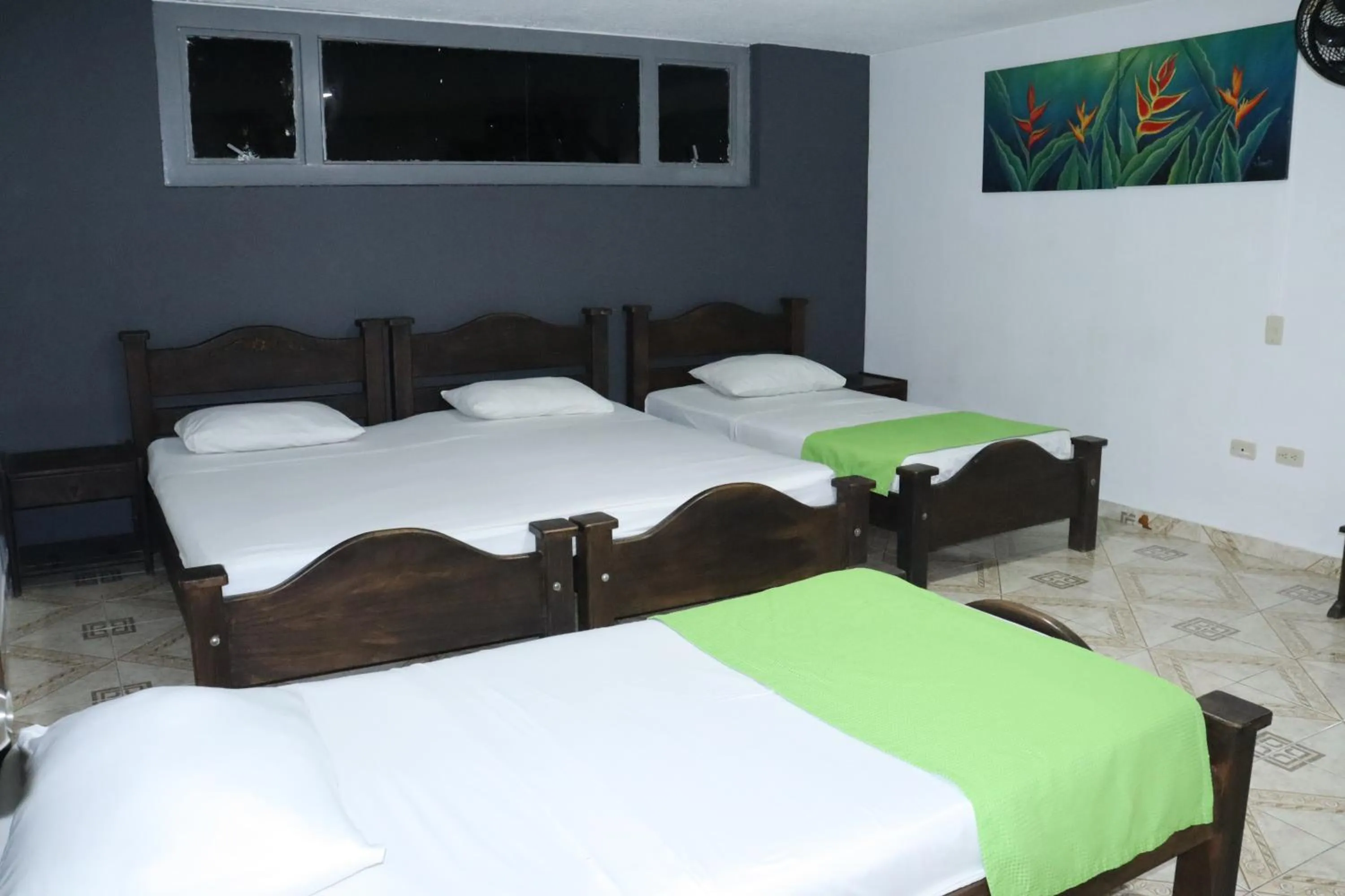 Bed in Hotel Inambu Villavicencio